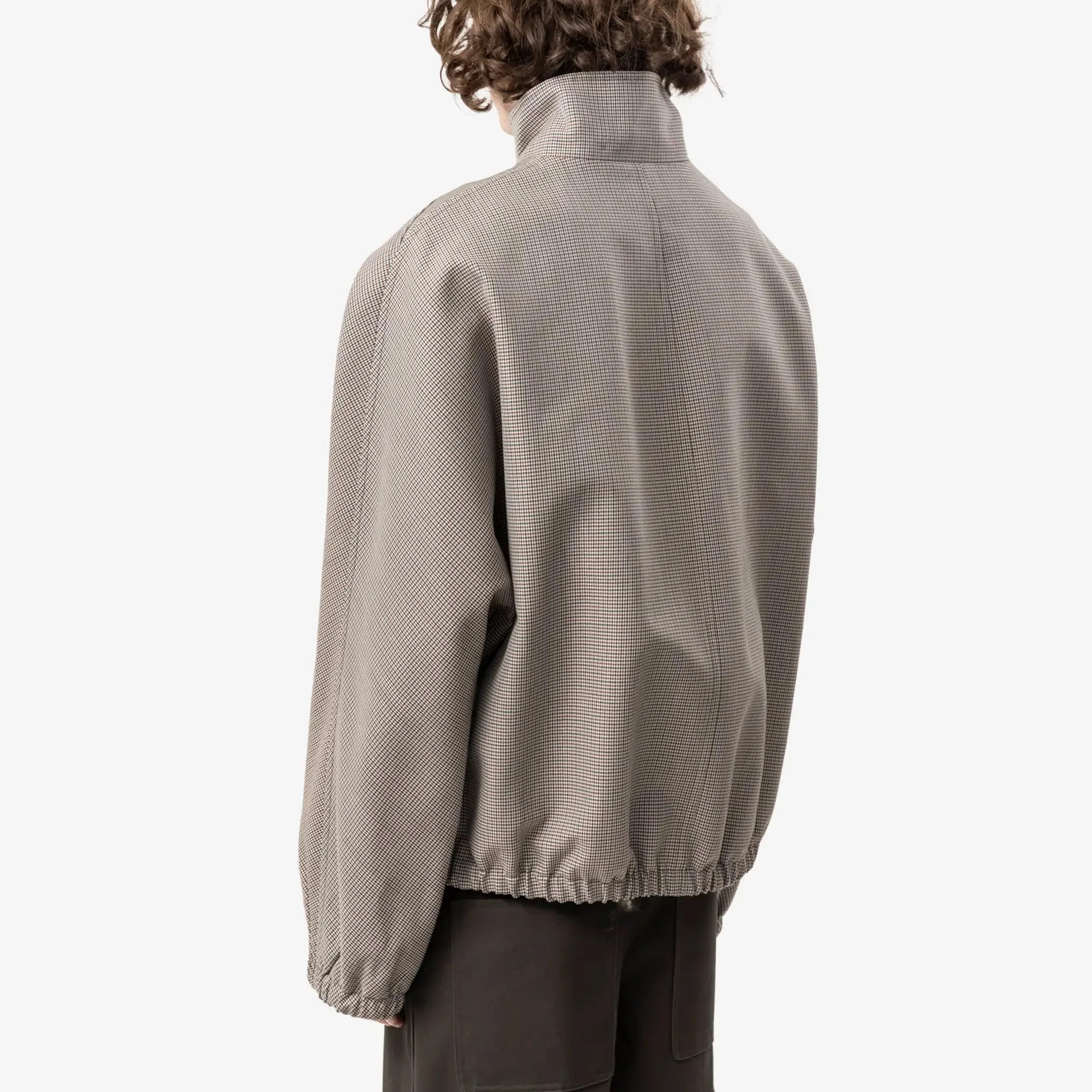 Houndstooth Bomber Jacket - Image 4