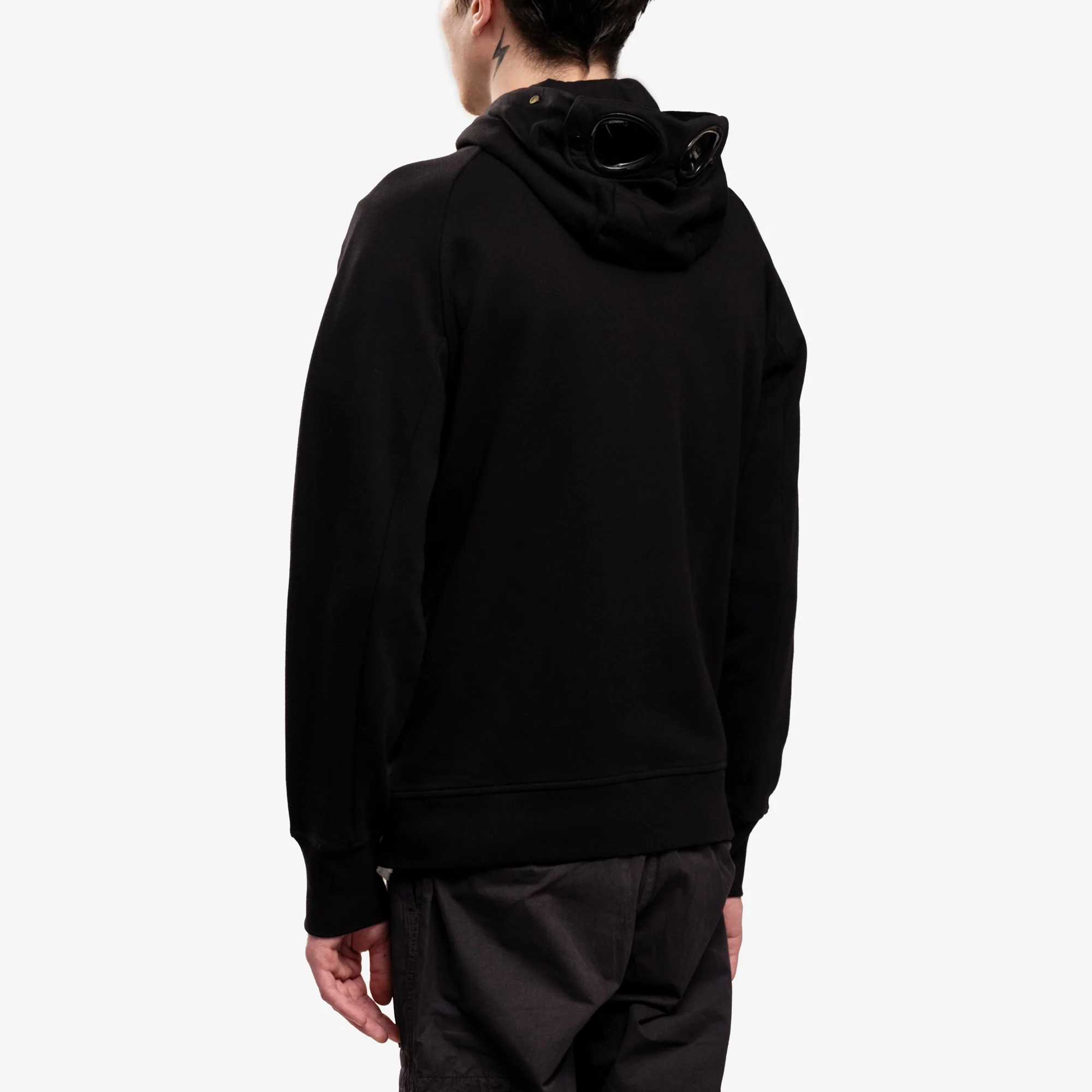 Diag Raised Fleece Goggle Zip Hoody - Image 4