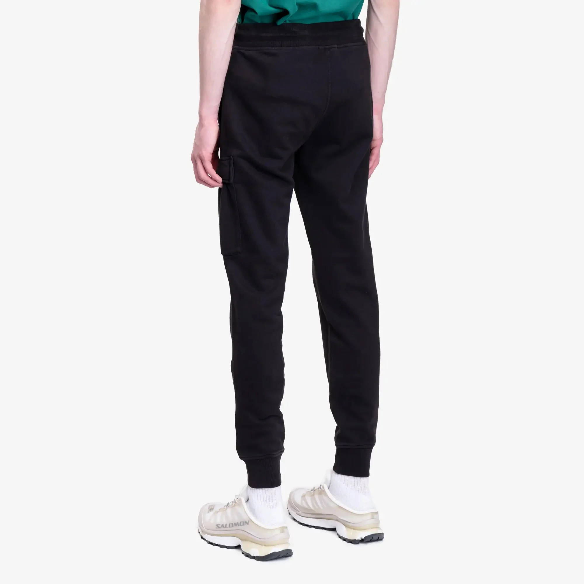 Diagonal Fleece Lens Cargo Sweatpants - Image 4