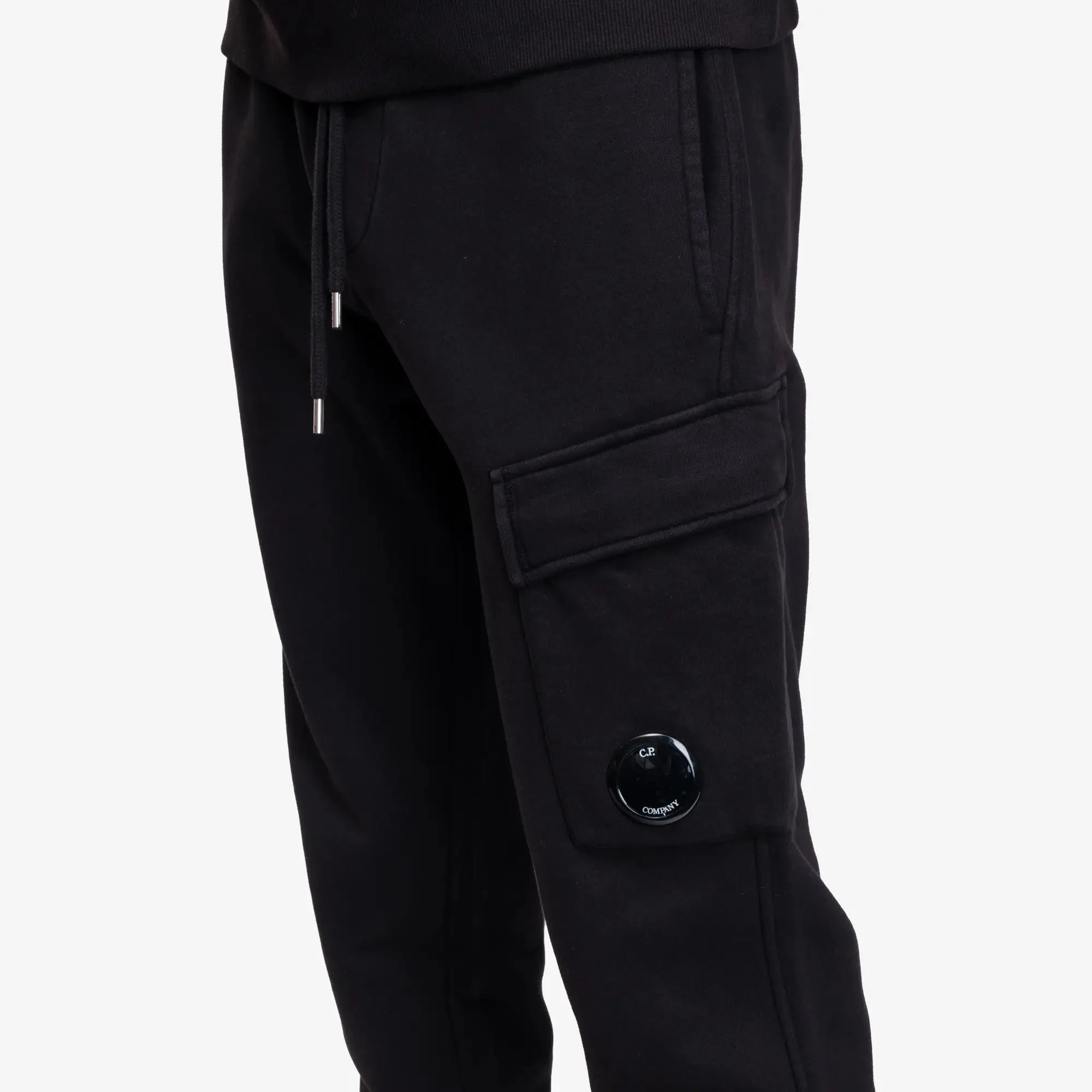 Diagonal Fleece Lens Cargo Sweatpants - Image 5