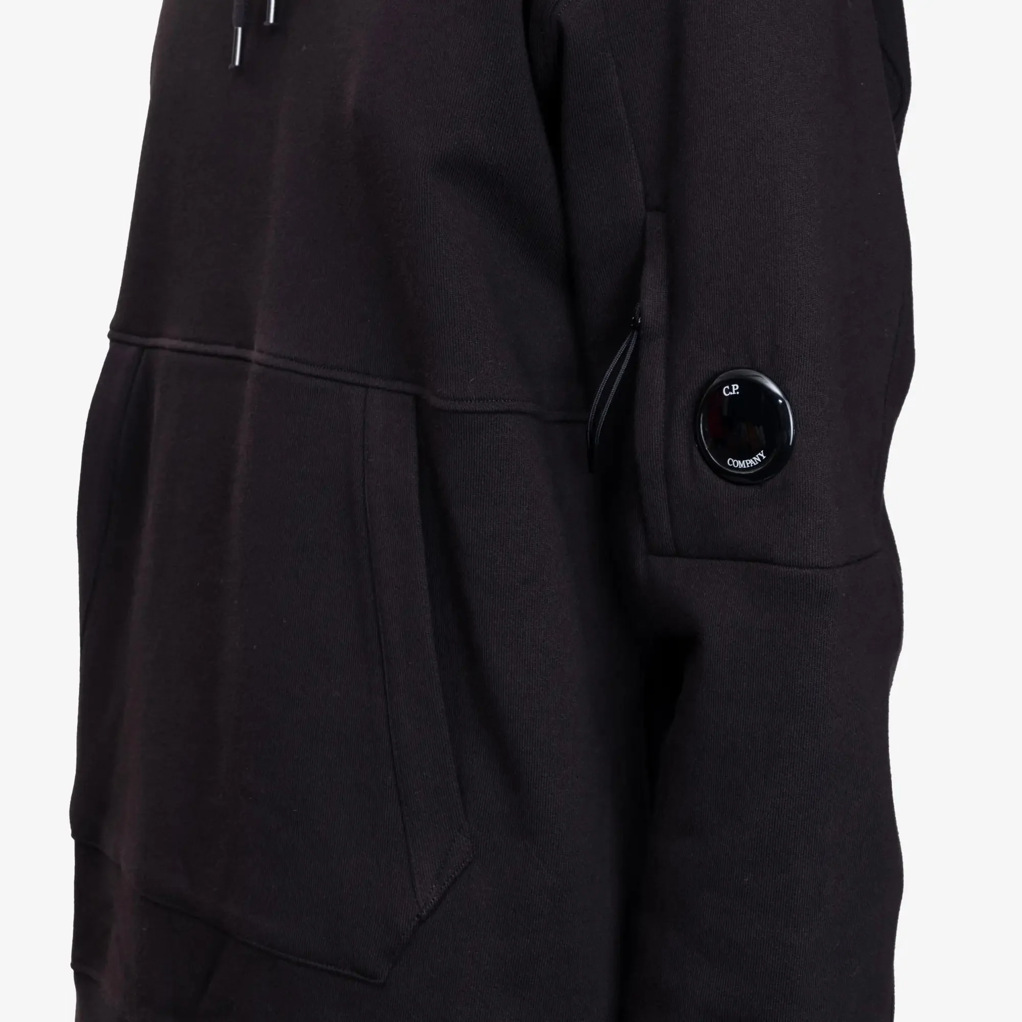 Diagonal Raised Fleece Hoody - Image 5