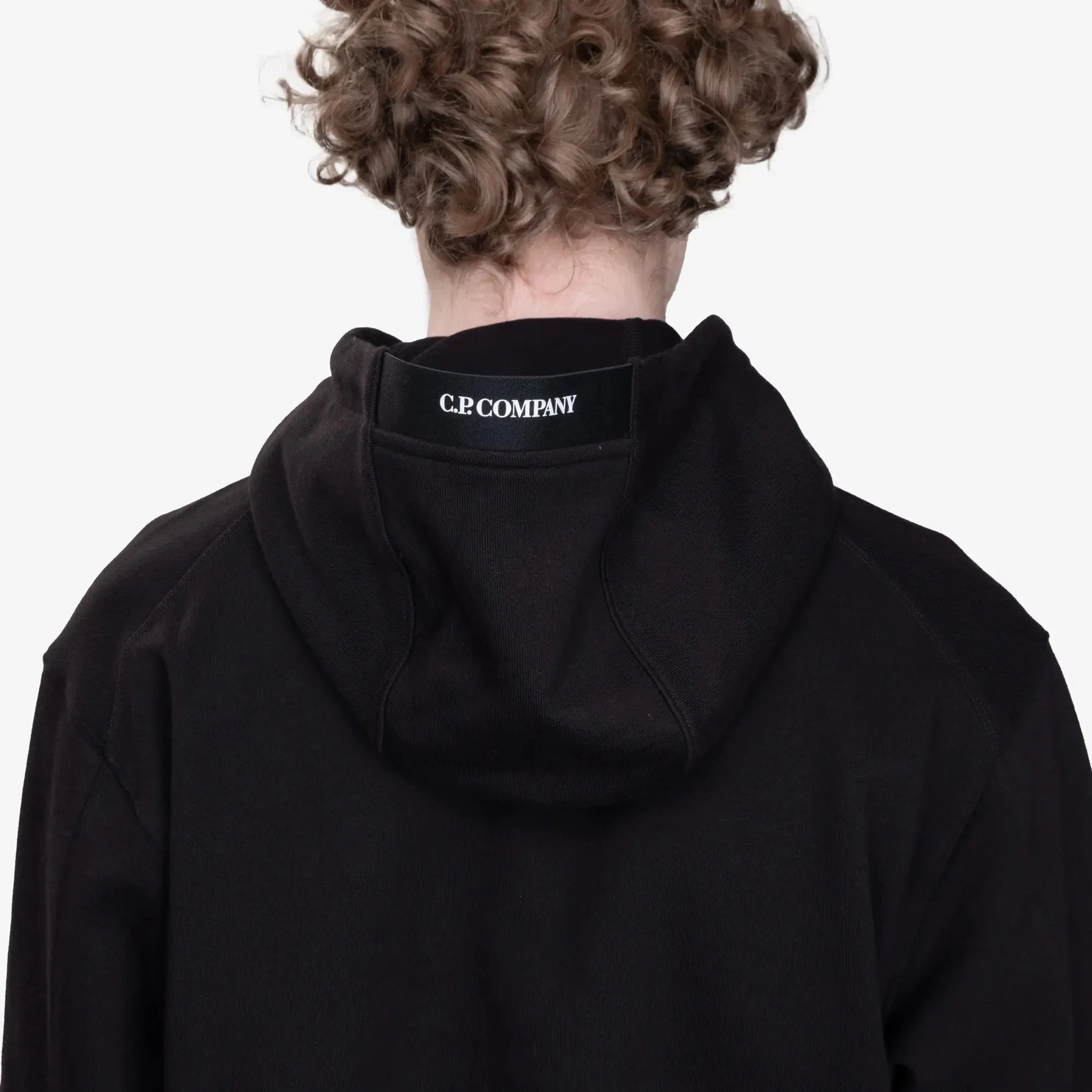 Diagonal Raised Fleece Hoody - Image 6