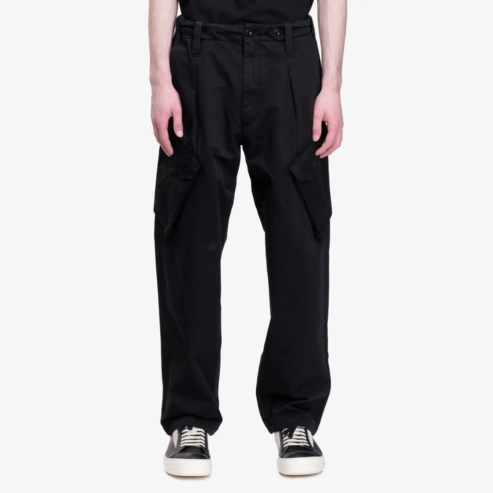 Gabardine Cargo Pants