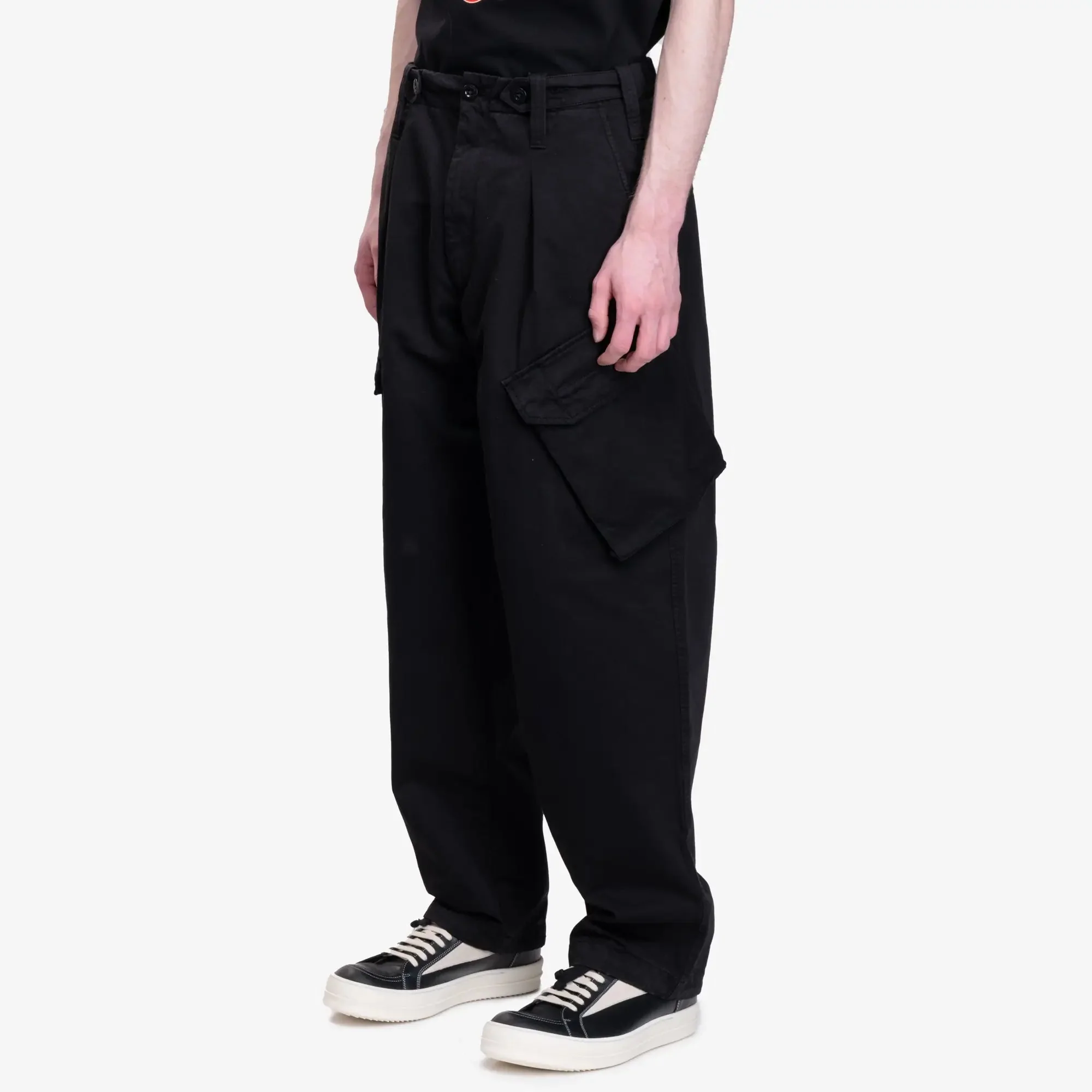 Gabardine Cargo Pants - Image 3