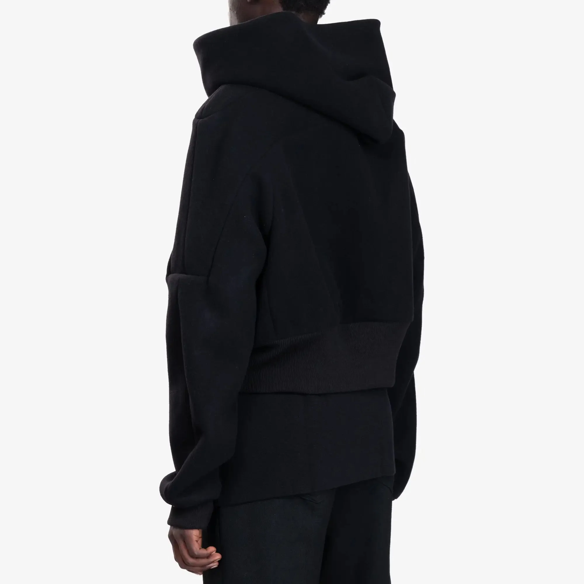 Cropped Hooded Flight Bomber - Image 4