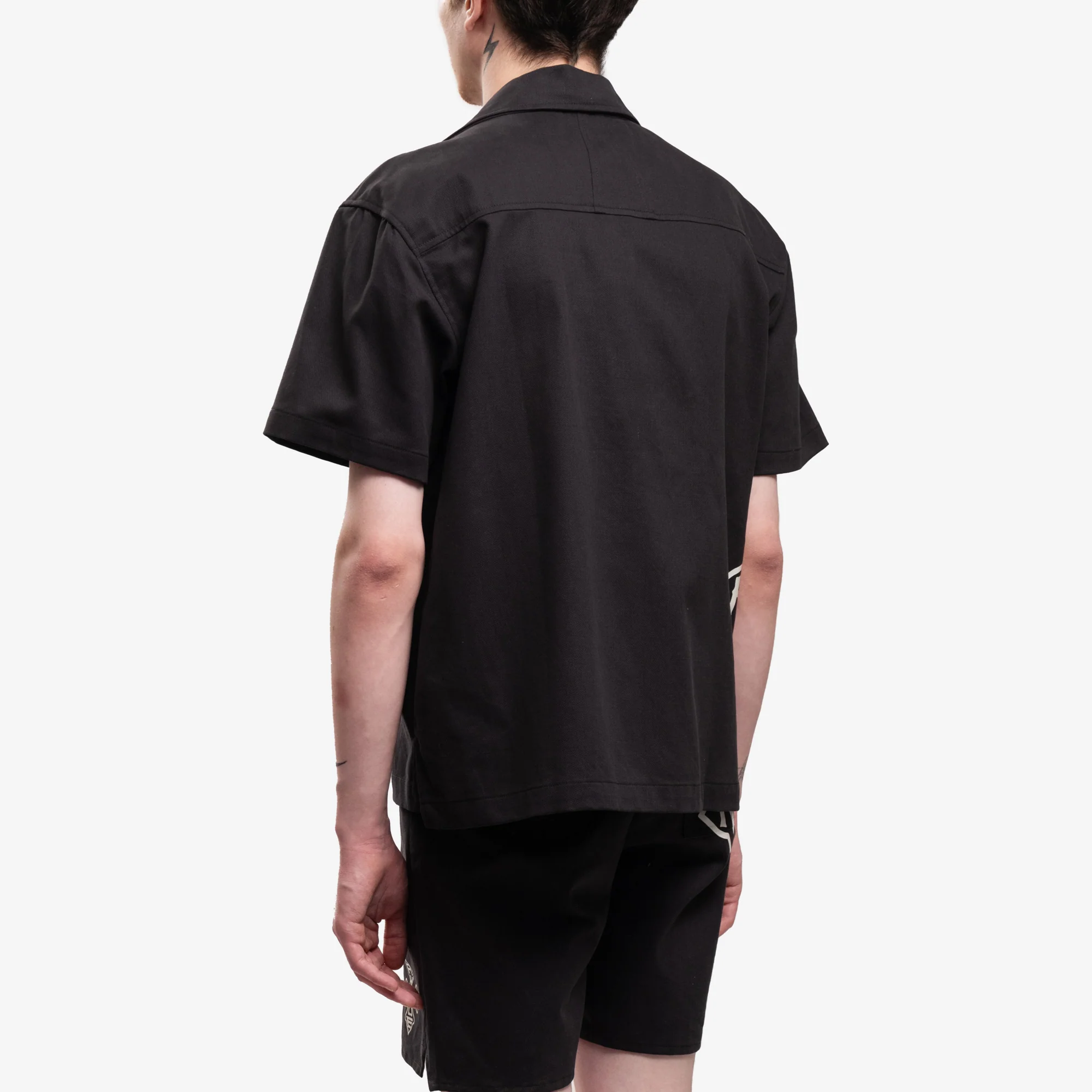 Cross Logo Bowling Shirt - Image 4
