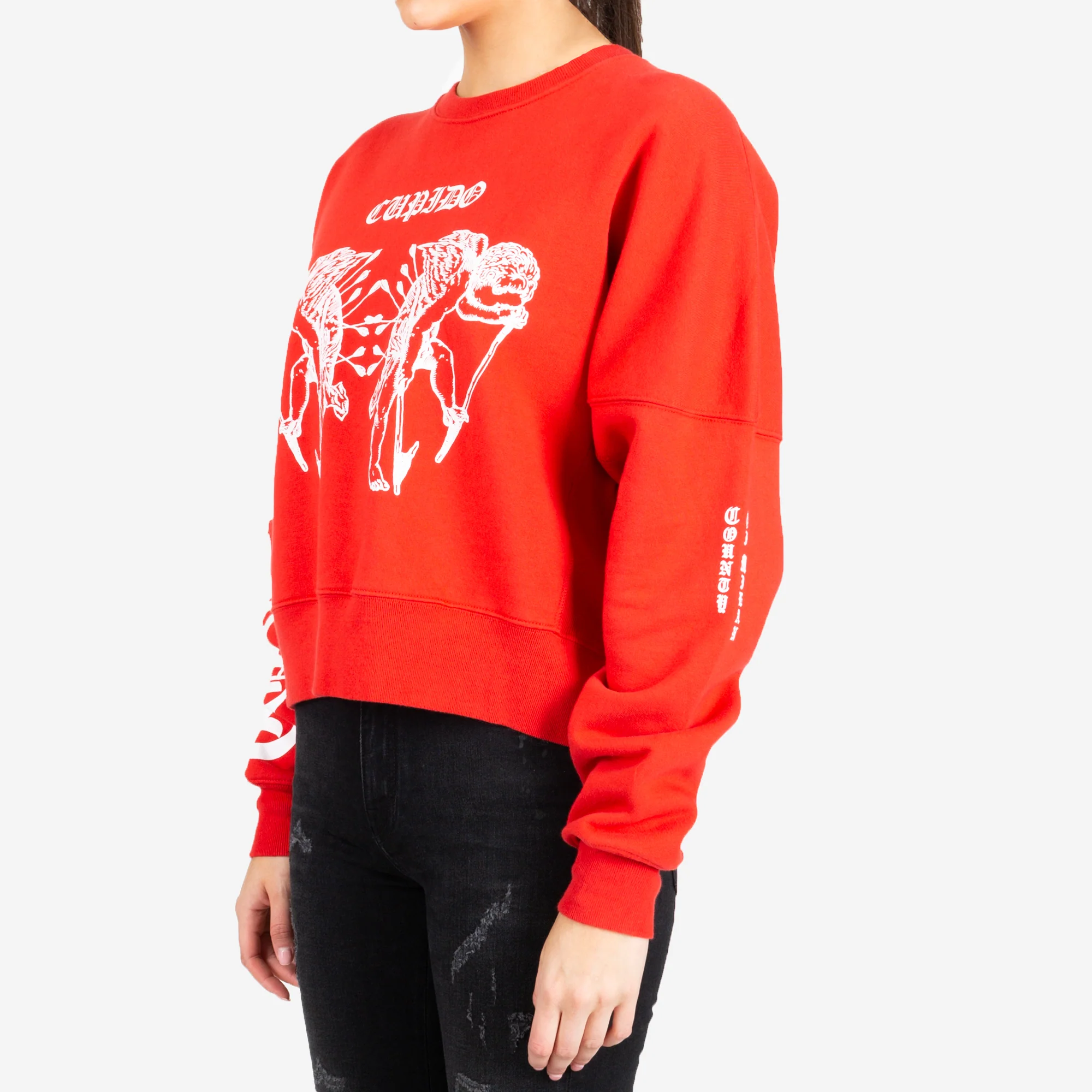 Womens Cupido Tattoo Sweater - Image 2