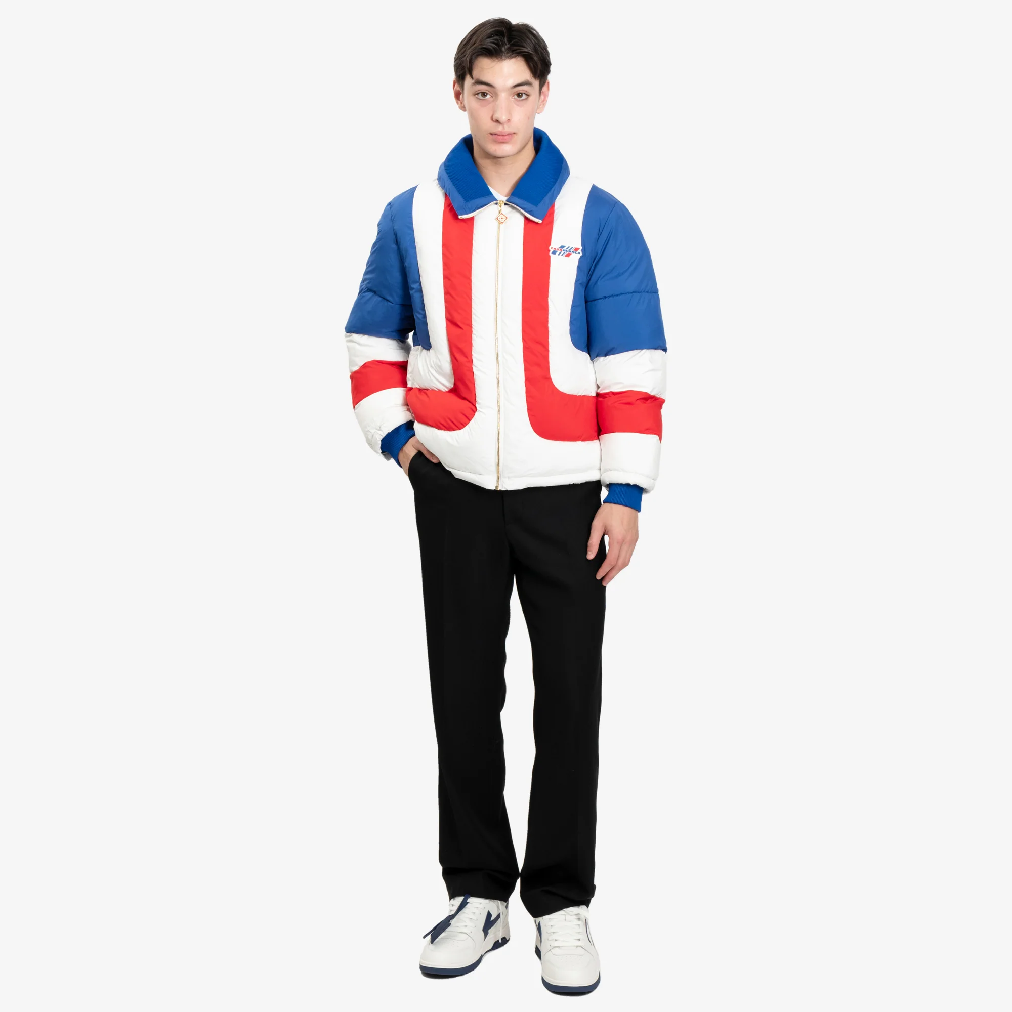 Curve Panel Puffer Jacket - Image 2