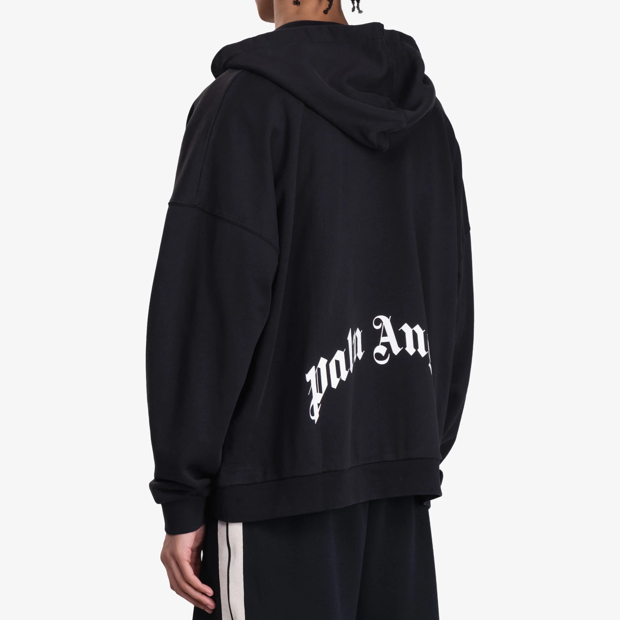 Curved Logo Zip Hoody - Image 4