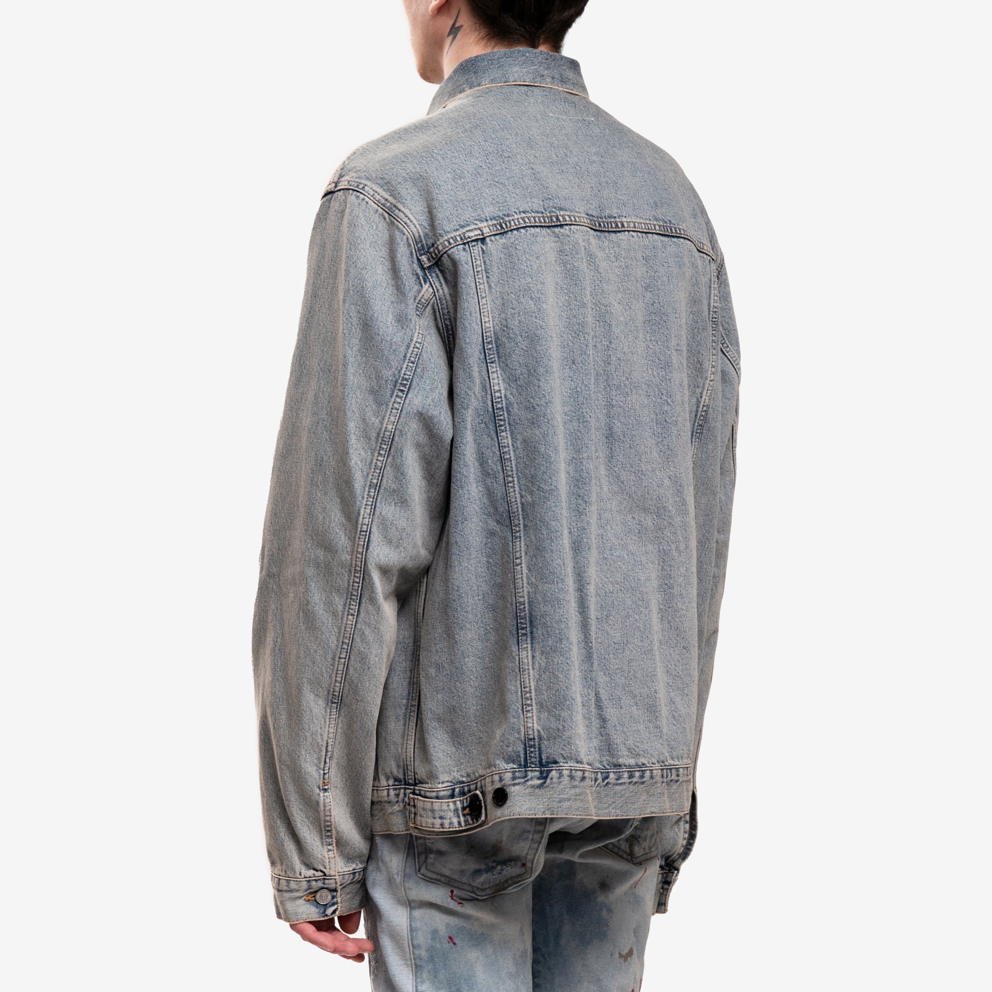 Cut Out Jean Jacket - Image 4