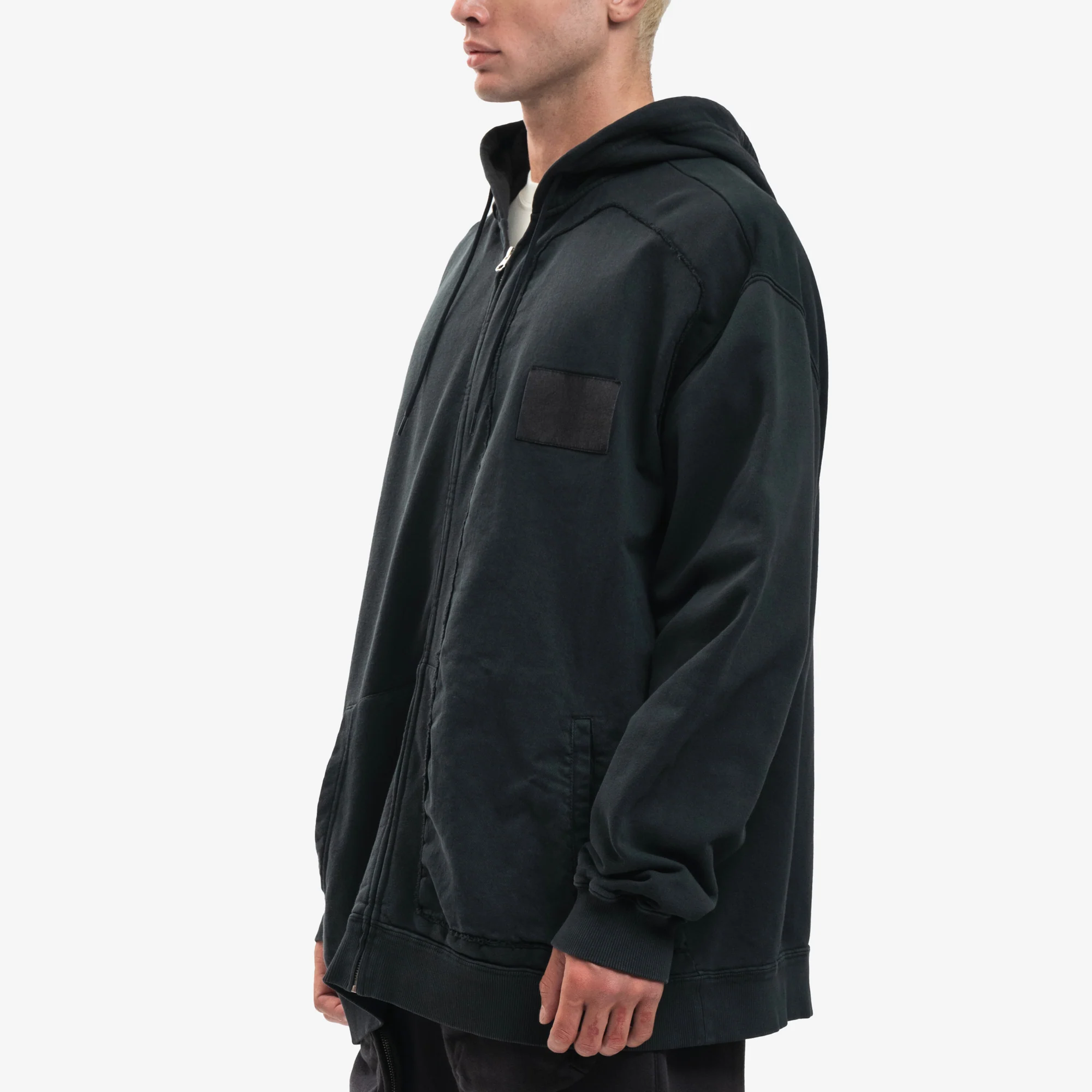 Cut Out Zip Hoody - Image 3
