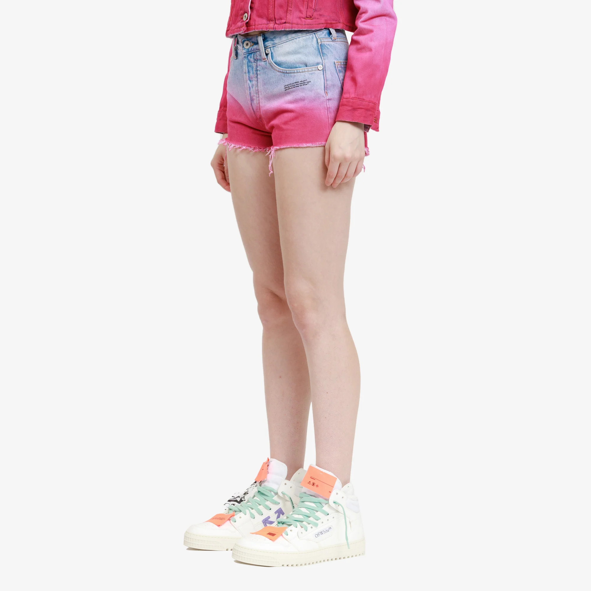 Womens Degrade Shorts - Image 3