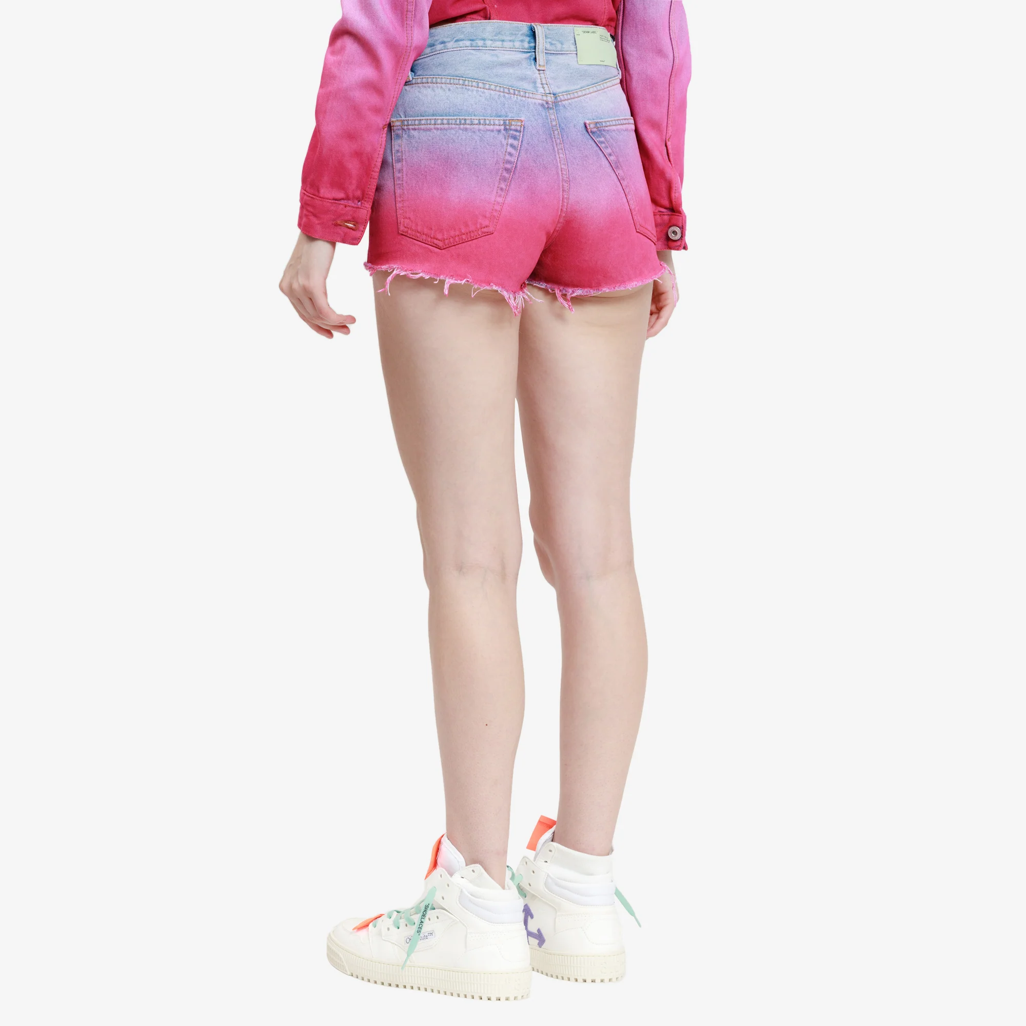 Womens Degrade Shorts - Image 4