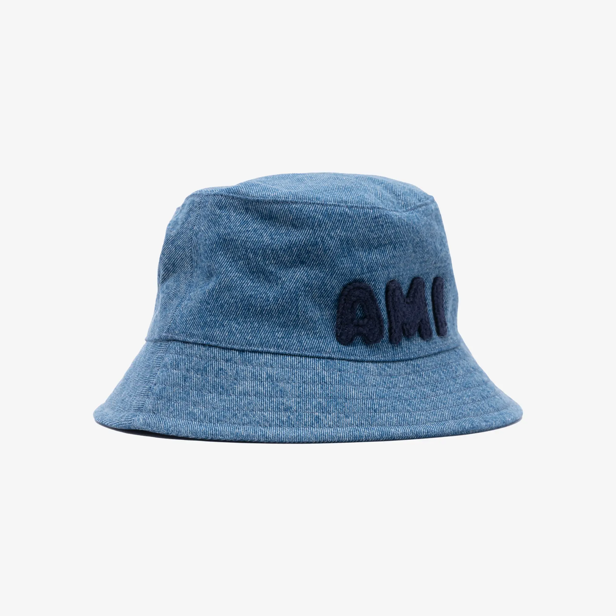 Denim AMI Bucket Hat - Image 3