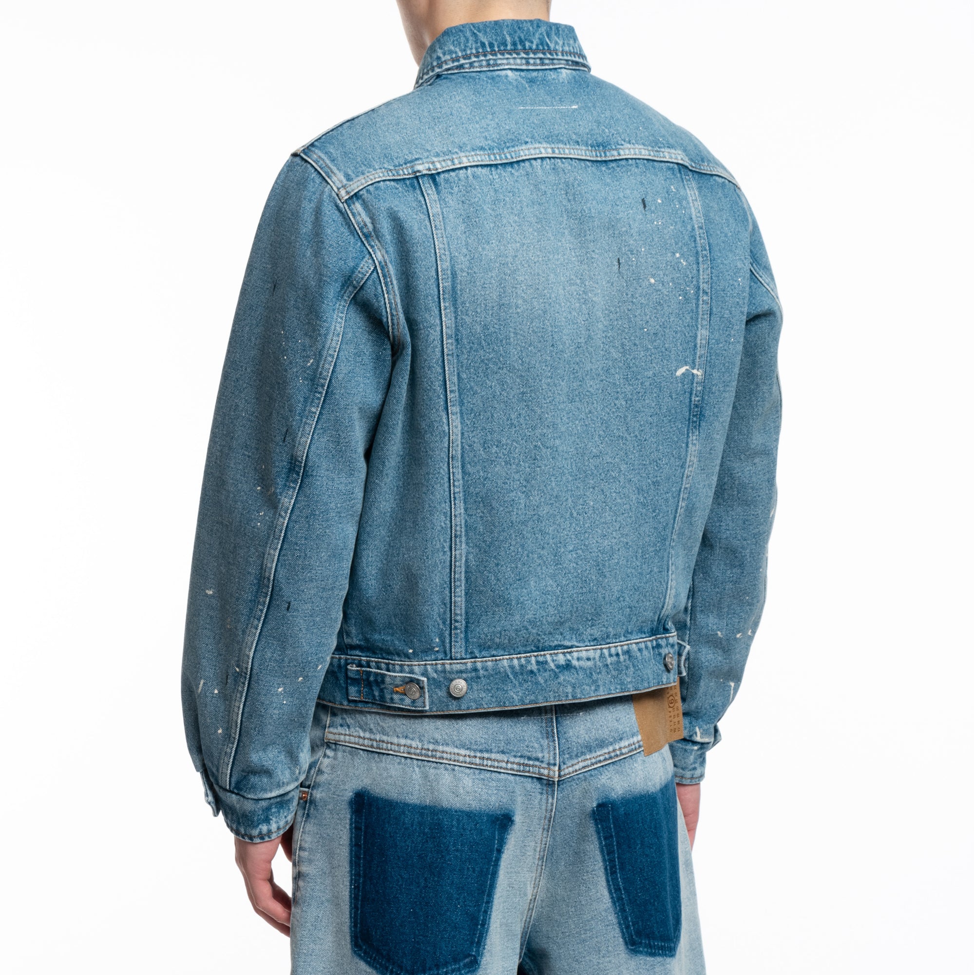 Denim Sports Jacket - Image 4