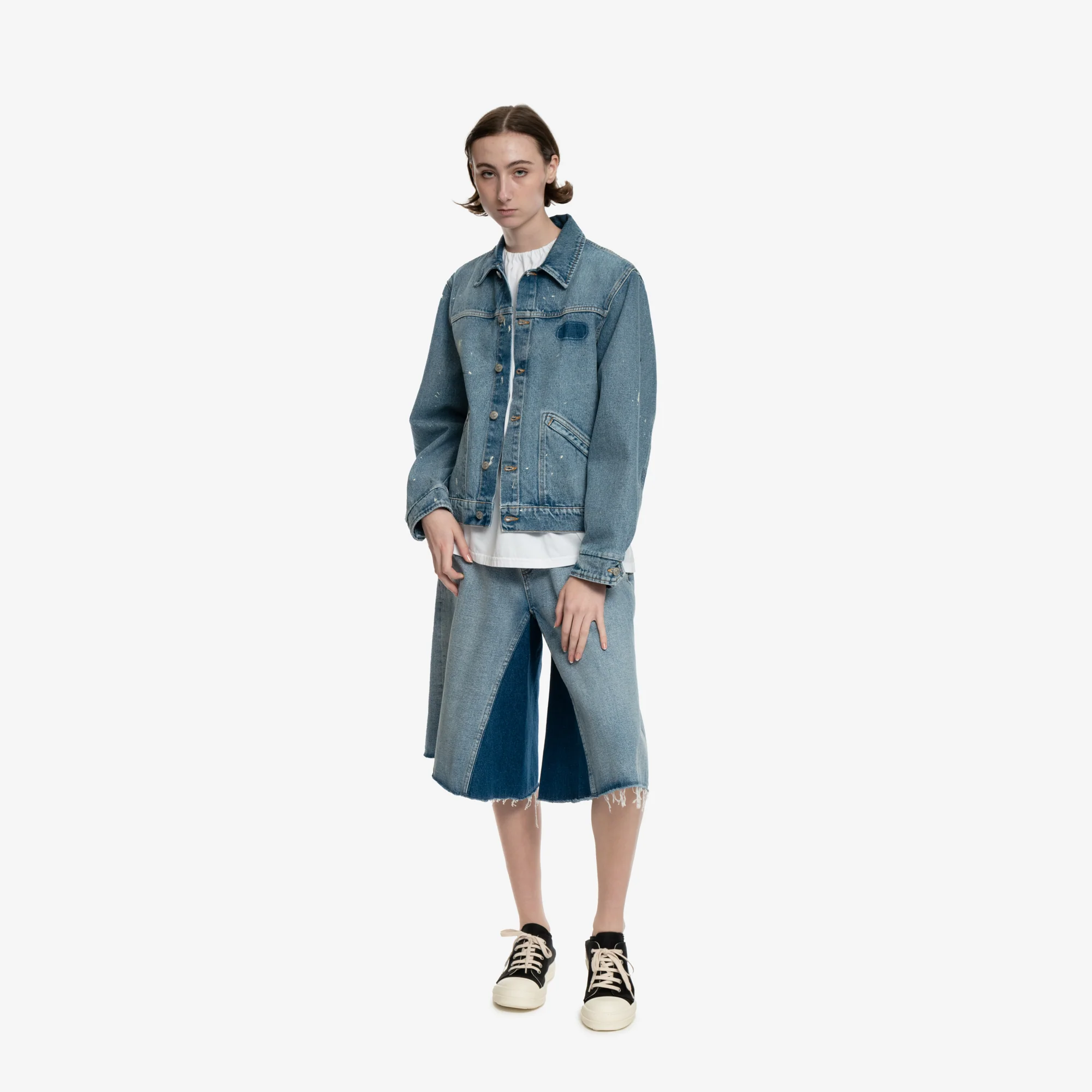 Denim Sports Jacket - Image 5