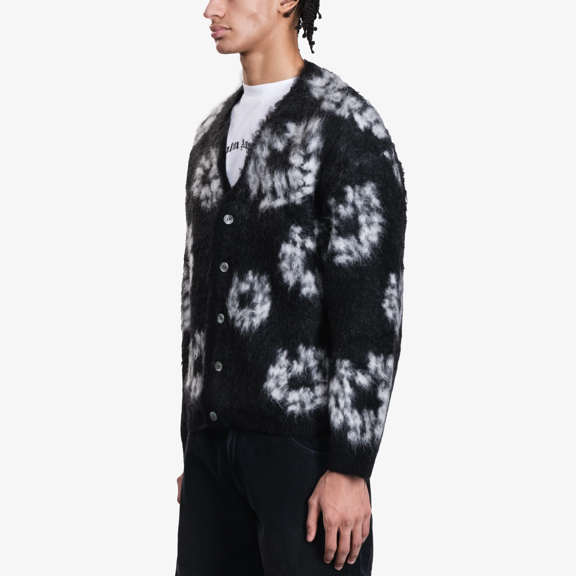 Denim Tears Wreath Cardigan - Image 3