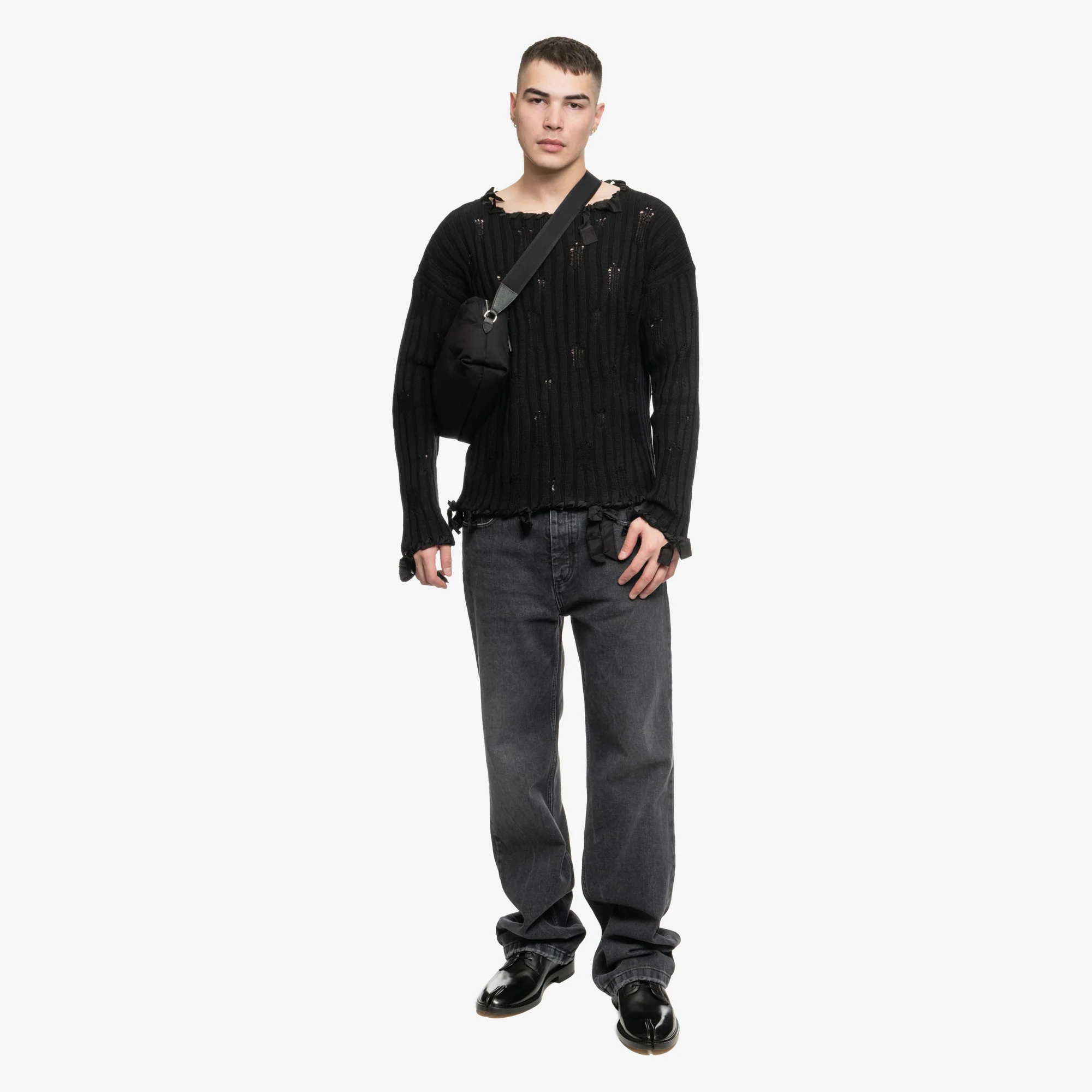Destroyed Rib Sweater - Image 2
