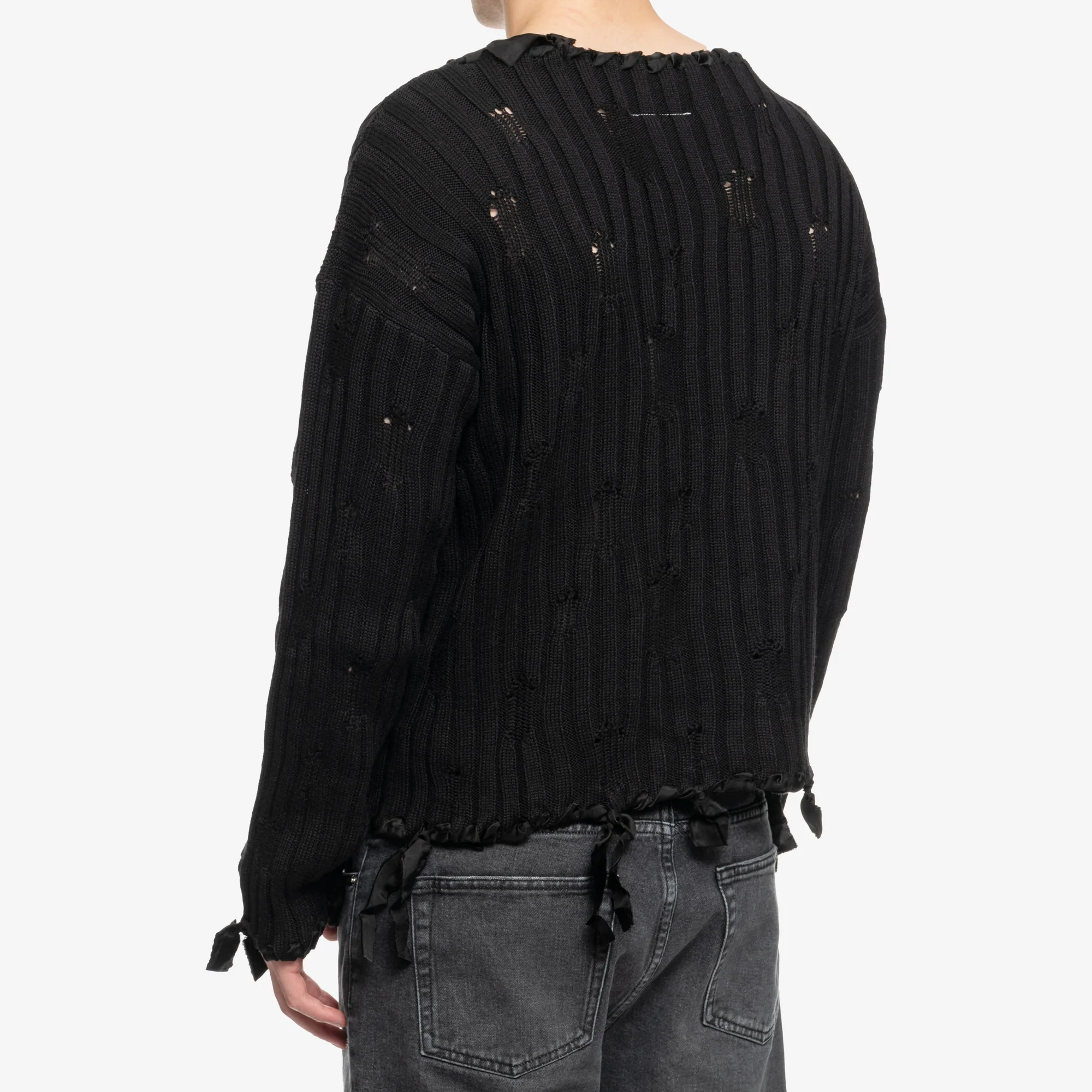 Destroyed Rib Sweater - Image 4