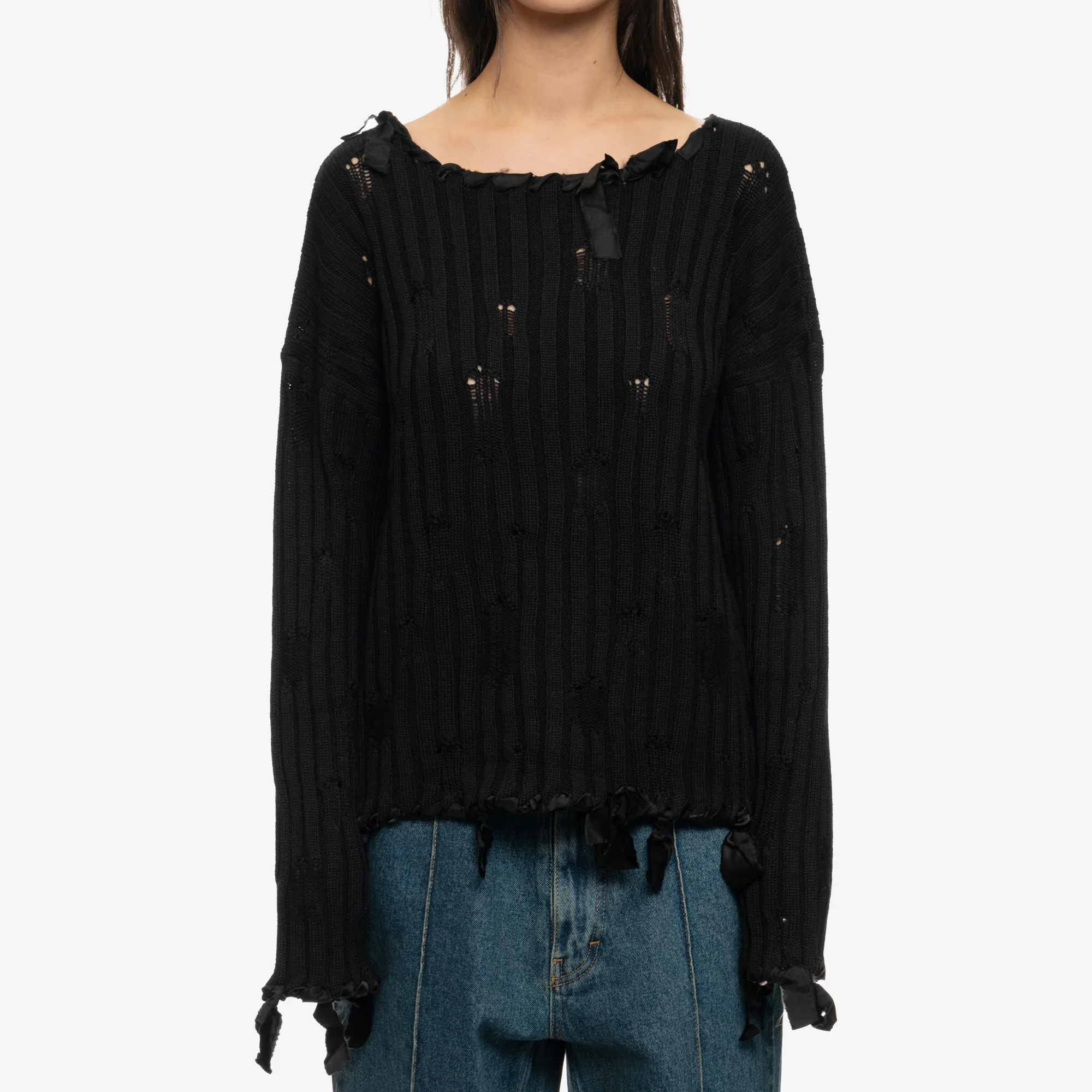 Destroyed Rib Sweater - Image 5
