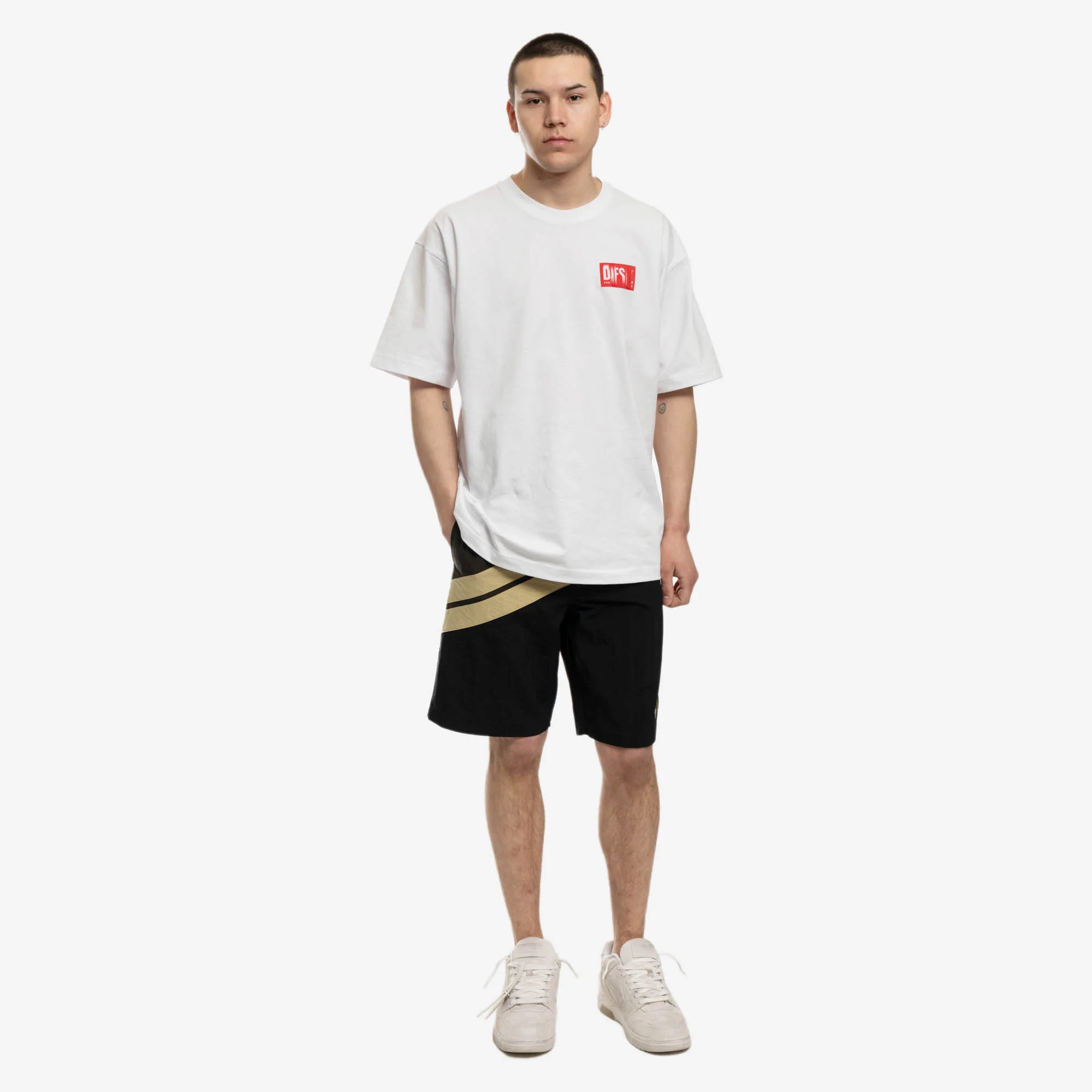Diagonal Surf Swimshorts - Image 2