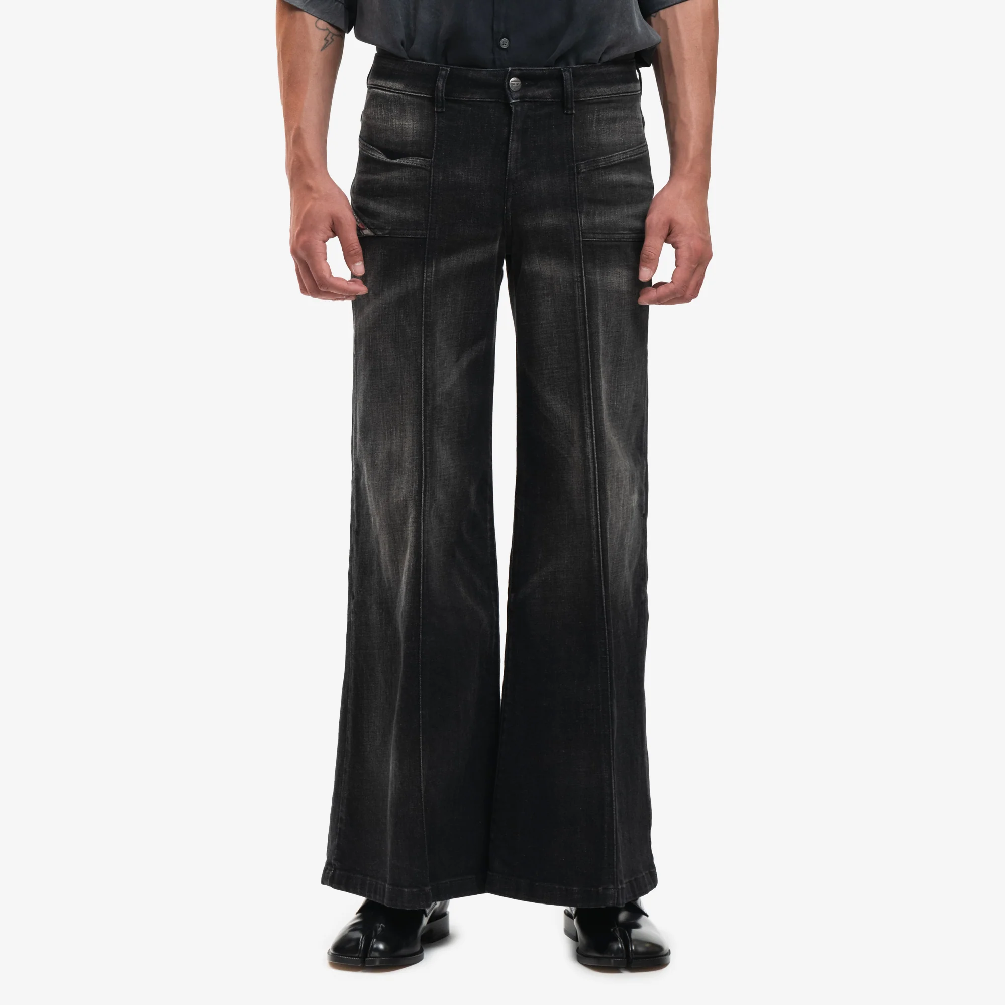 Womens AKII Flare Jeans - Image 6