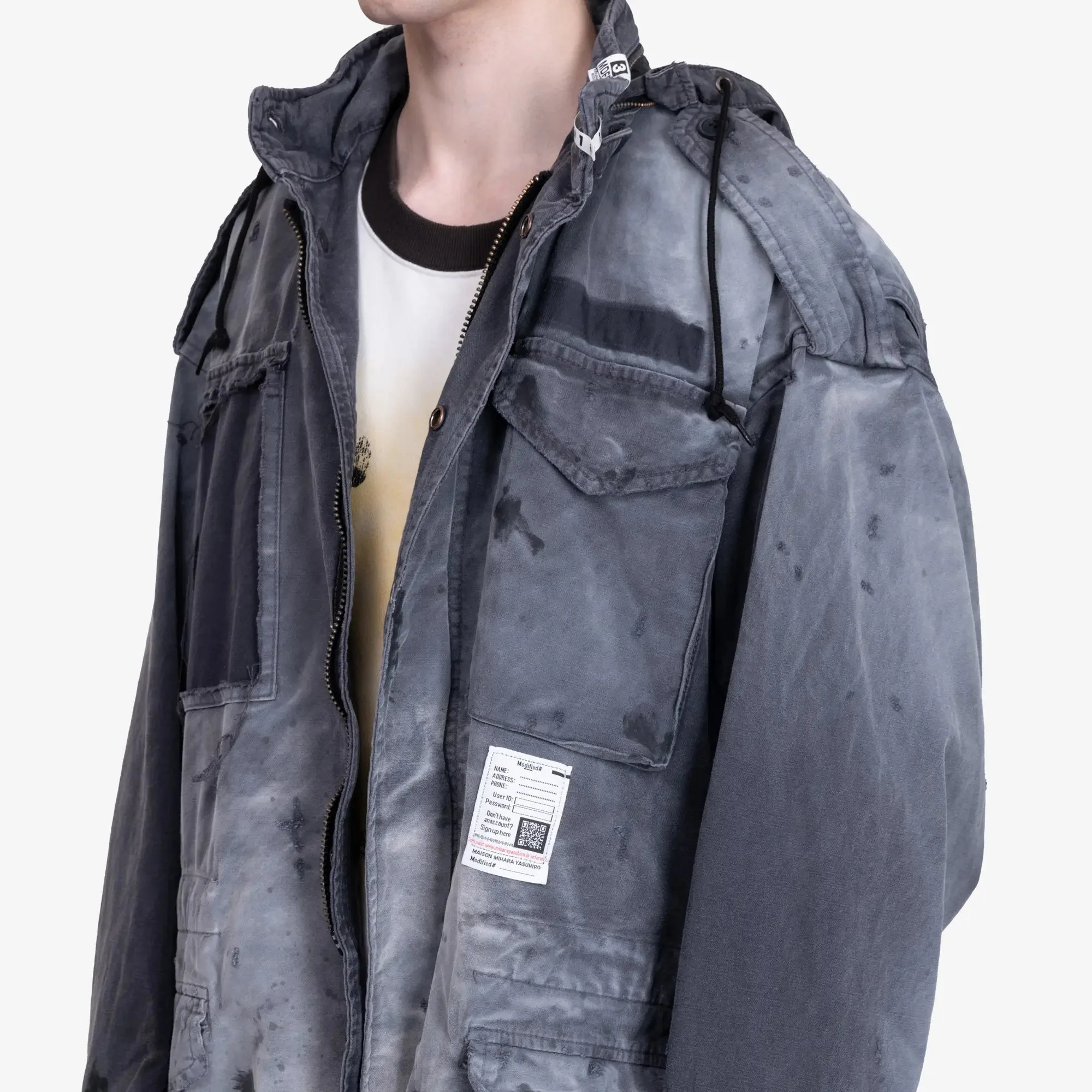 Distressed M-65 Jacket - Image 5