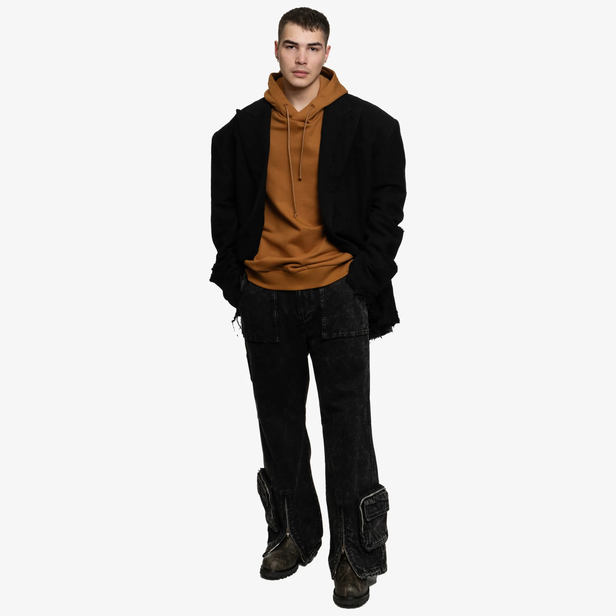 Distressed Wool Jacket - Image 2