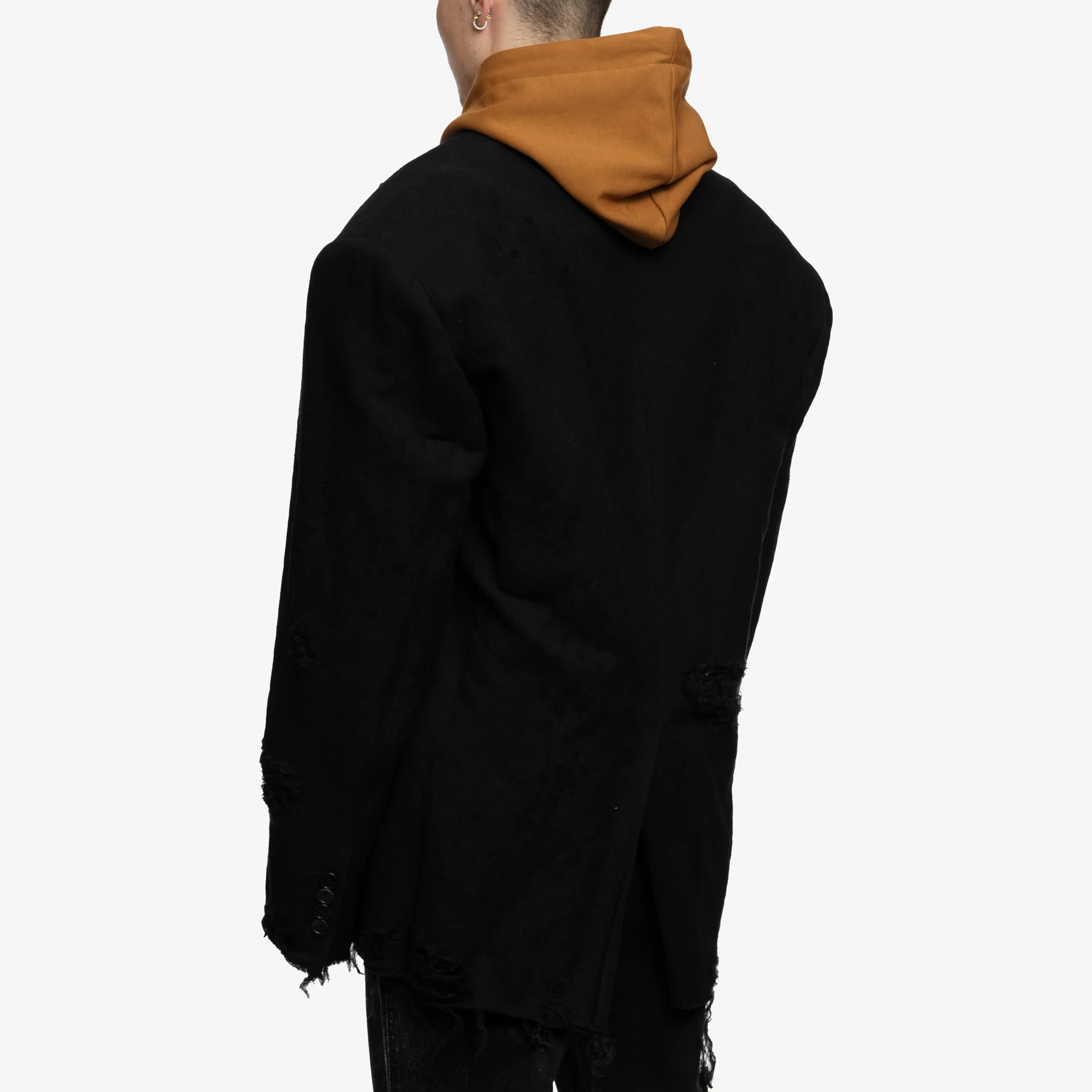 Distressed Wool Jacket - Image 3