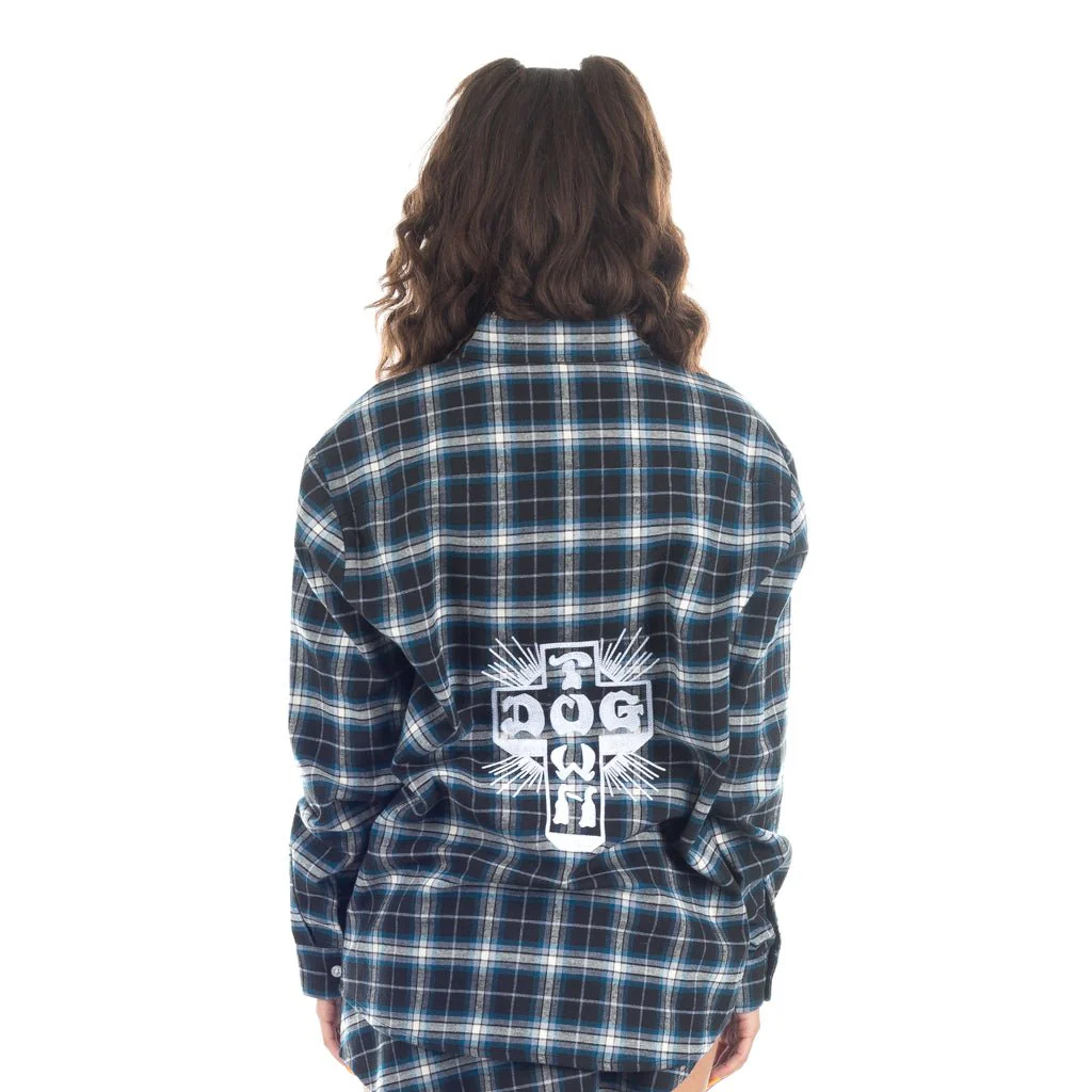 Womens Dogtown Plaid Shirt - Image 3
