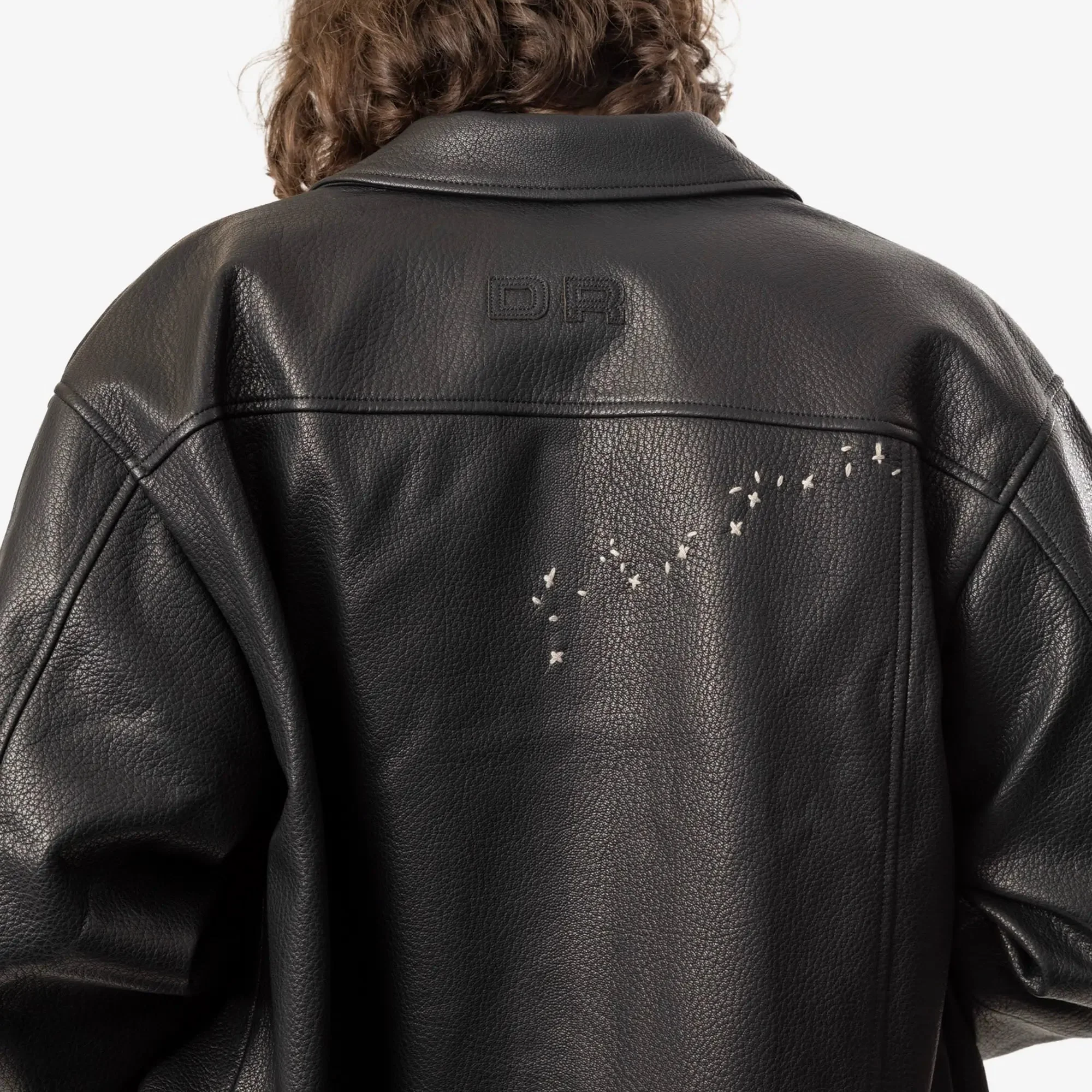 Roses Leather Jacket - Image 5