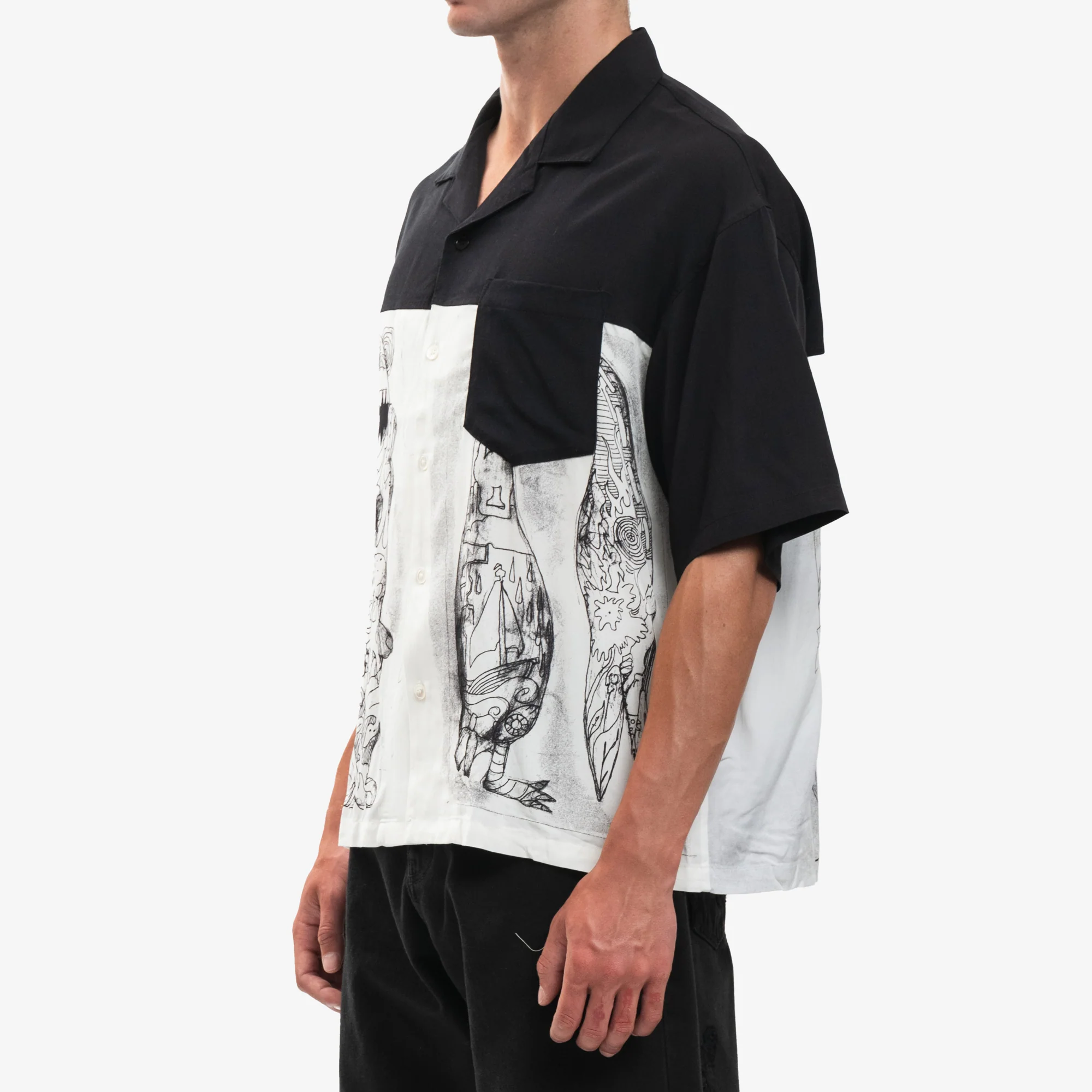 Strip Camp Collar Shirt - Image 3