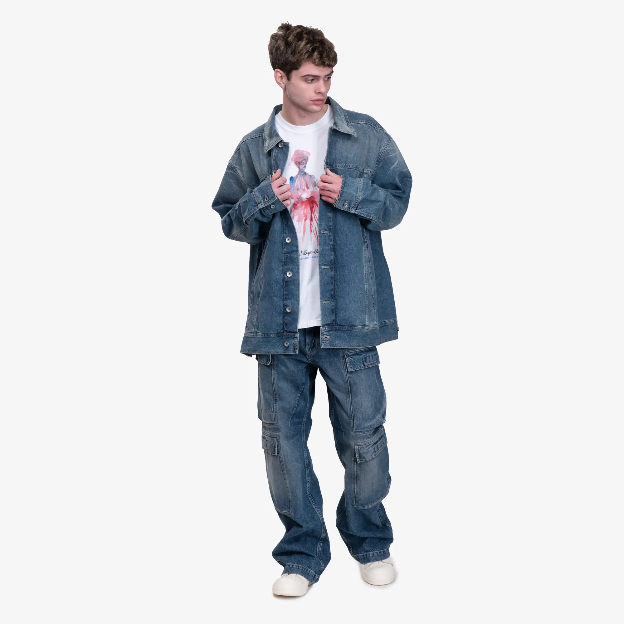 Double Cargo Jeans - Image 2