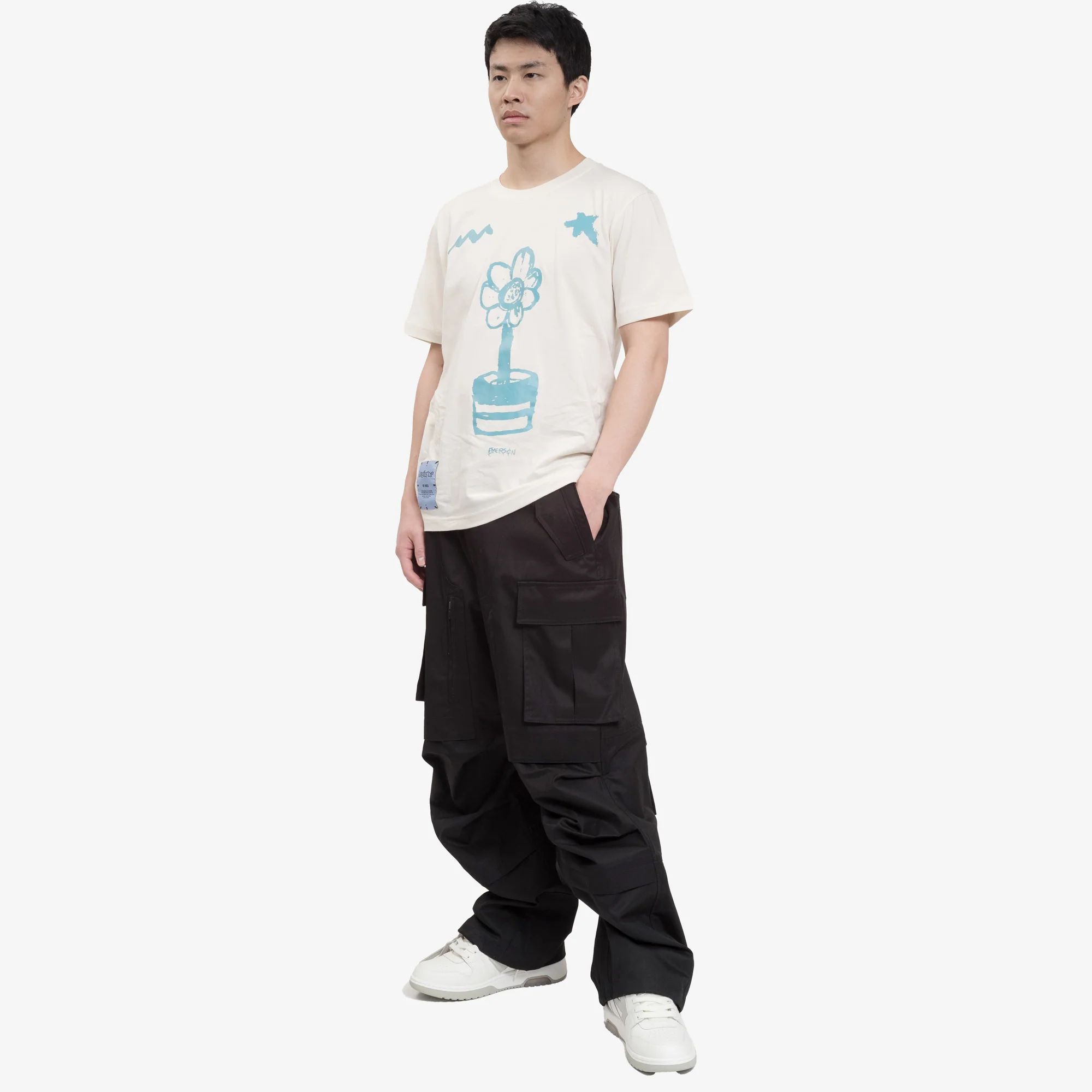 Double Layered Cargo Pants - Image 2