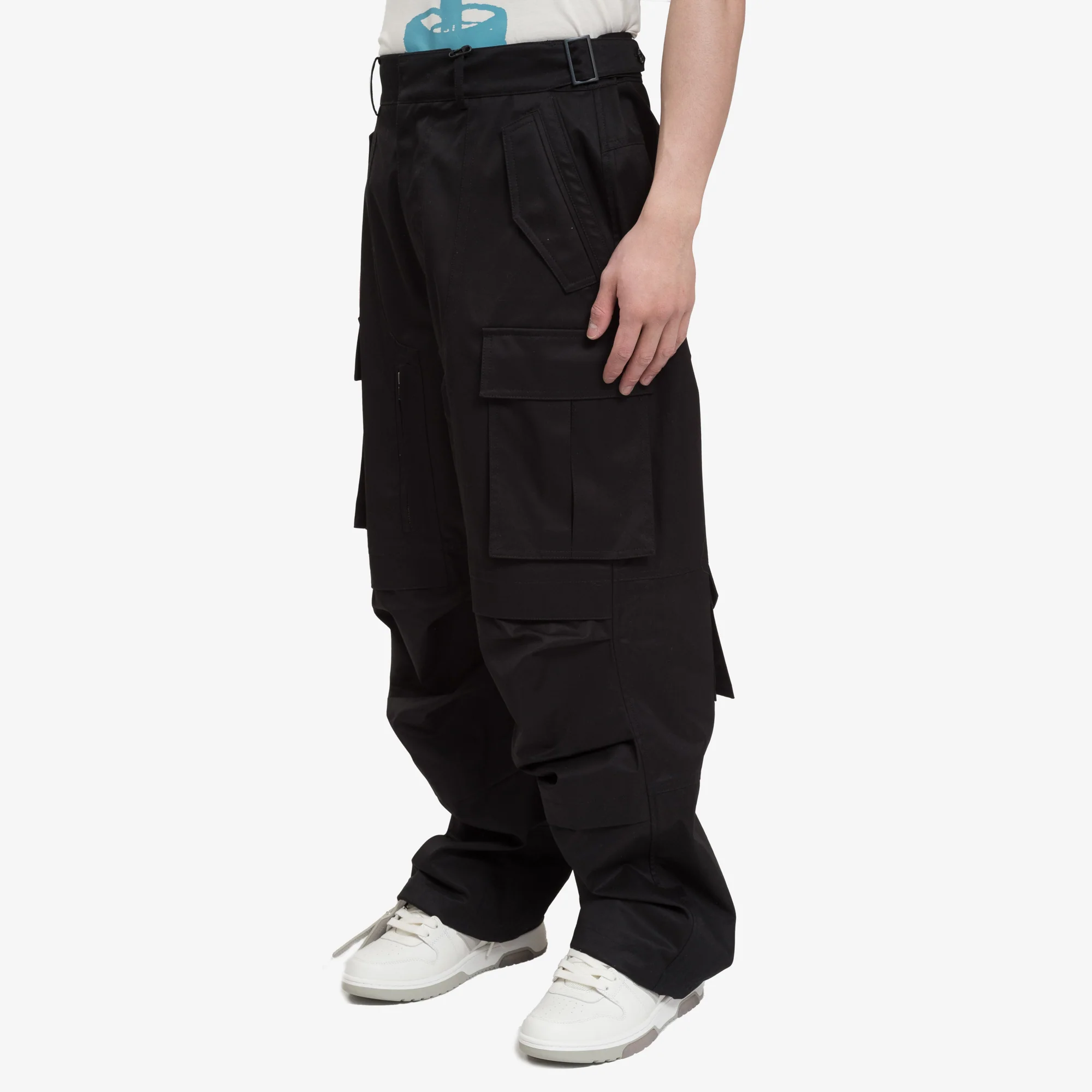Double Layered Cargo Pants - Image 3