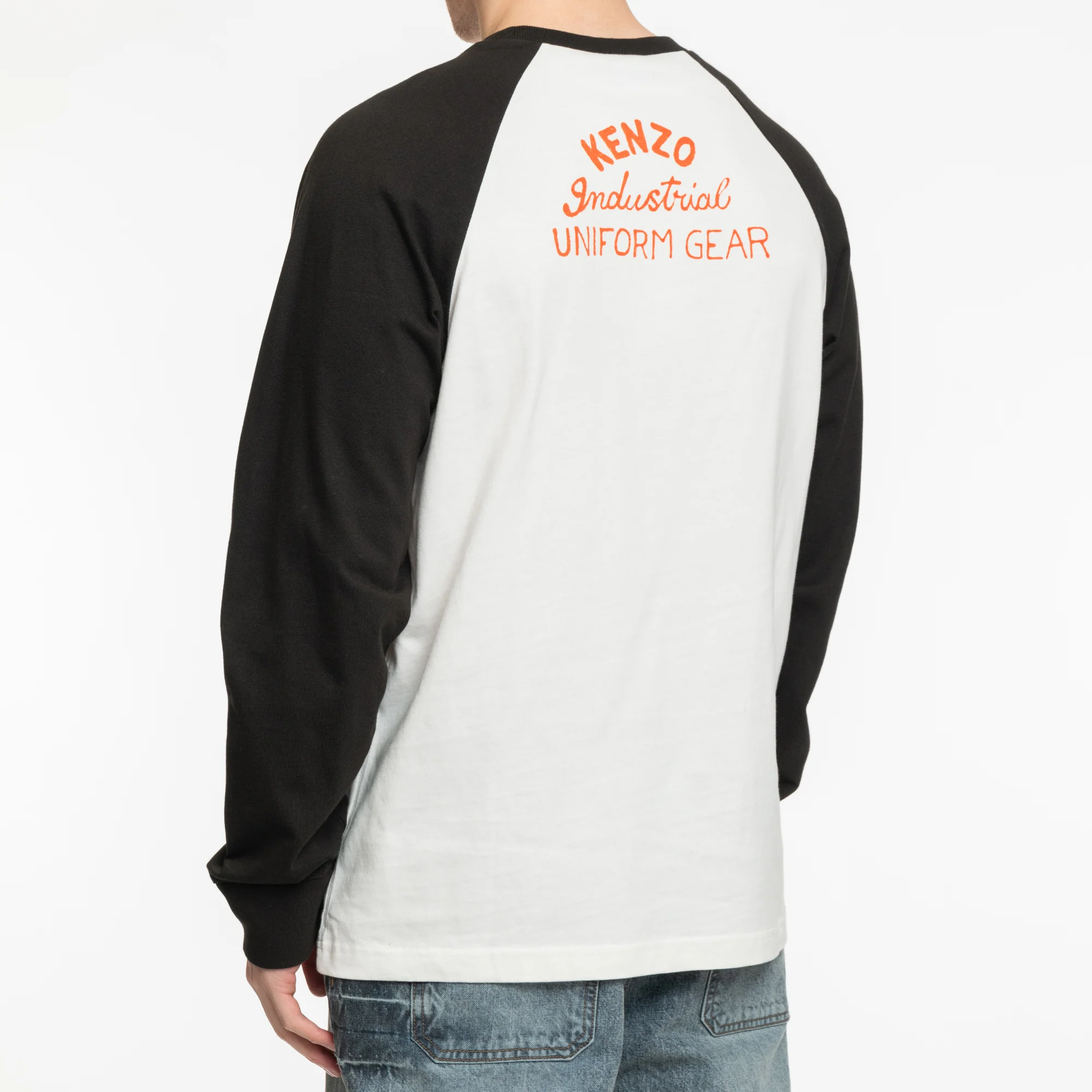 Drawn Varsity Raglan LS Tee - Image 4