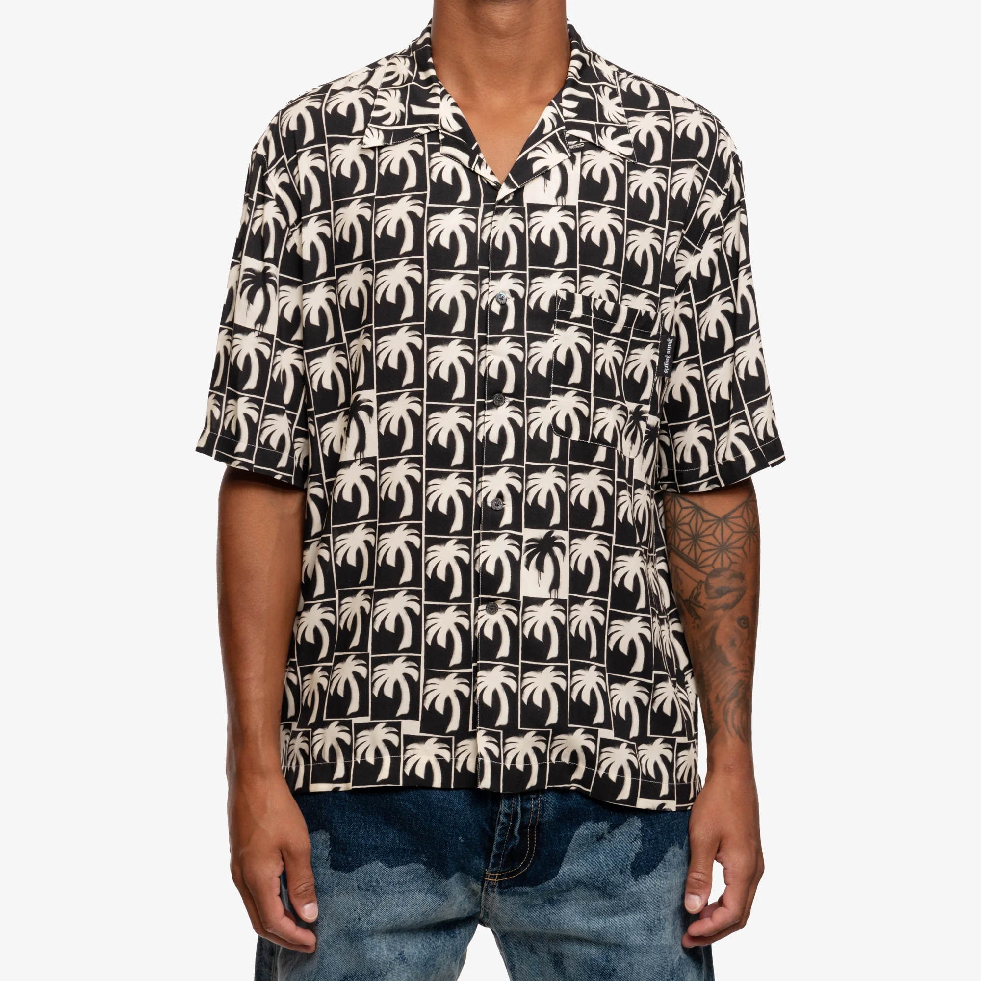 Dripping Palms Bowling Shirt