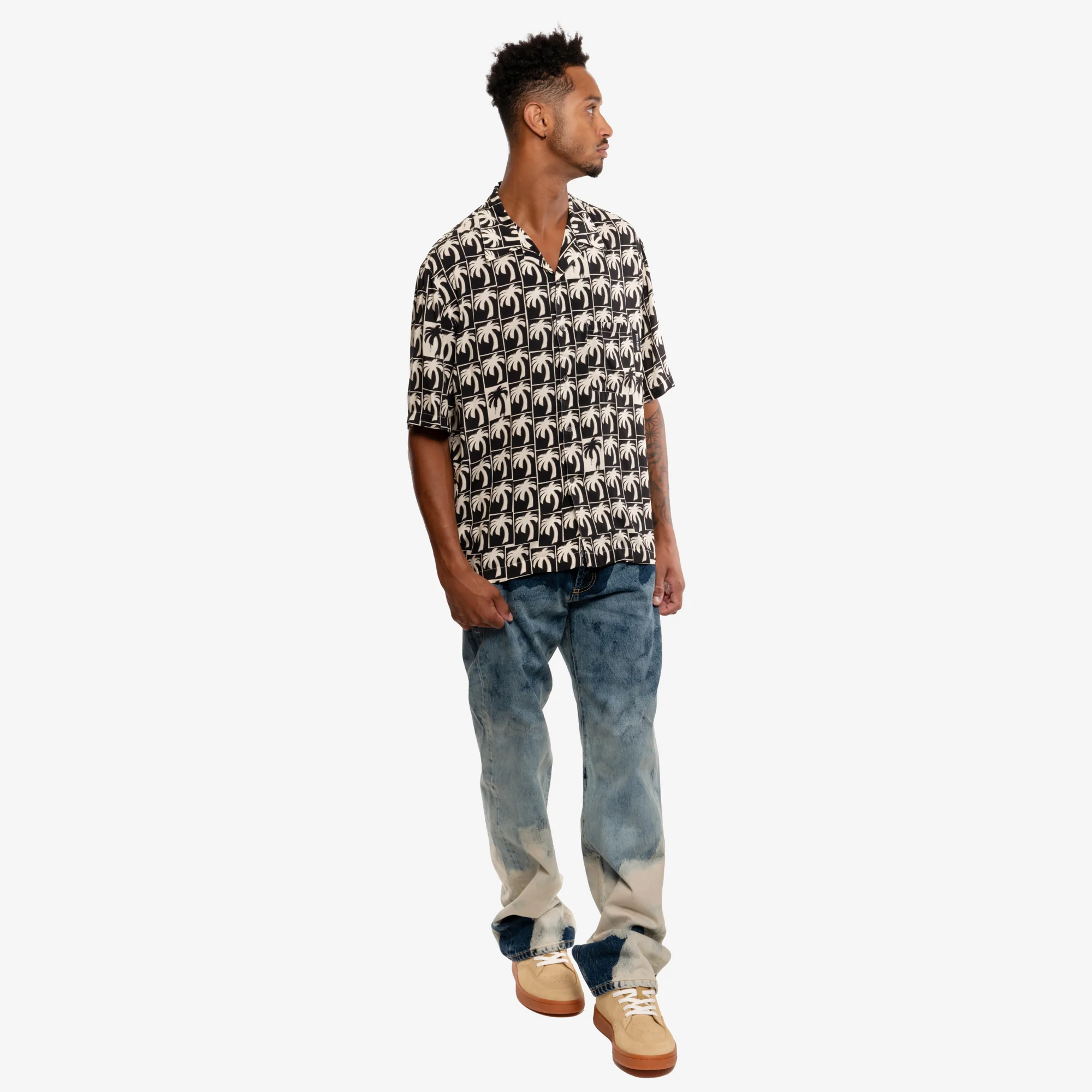 Dripping Palms Bowling Shirt - Image 2