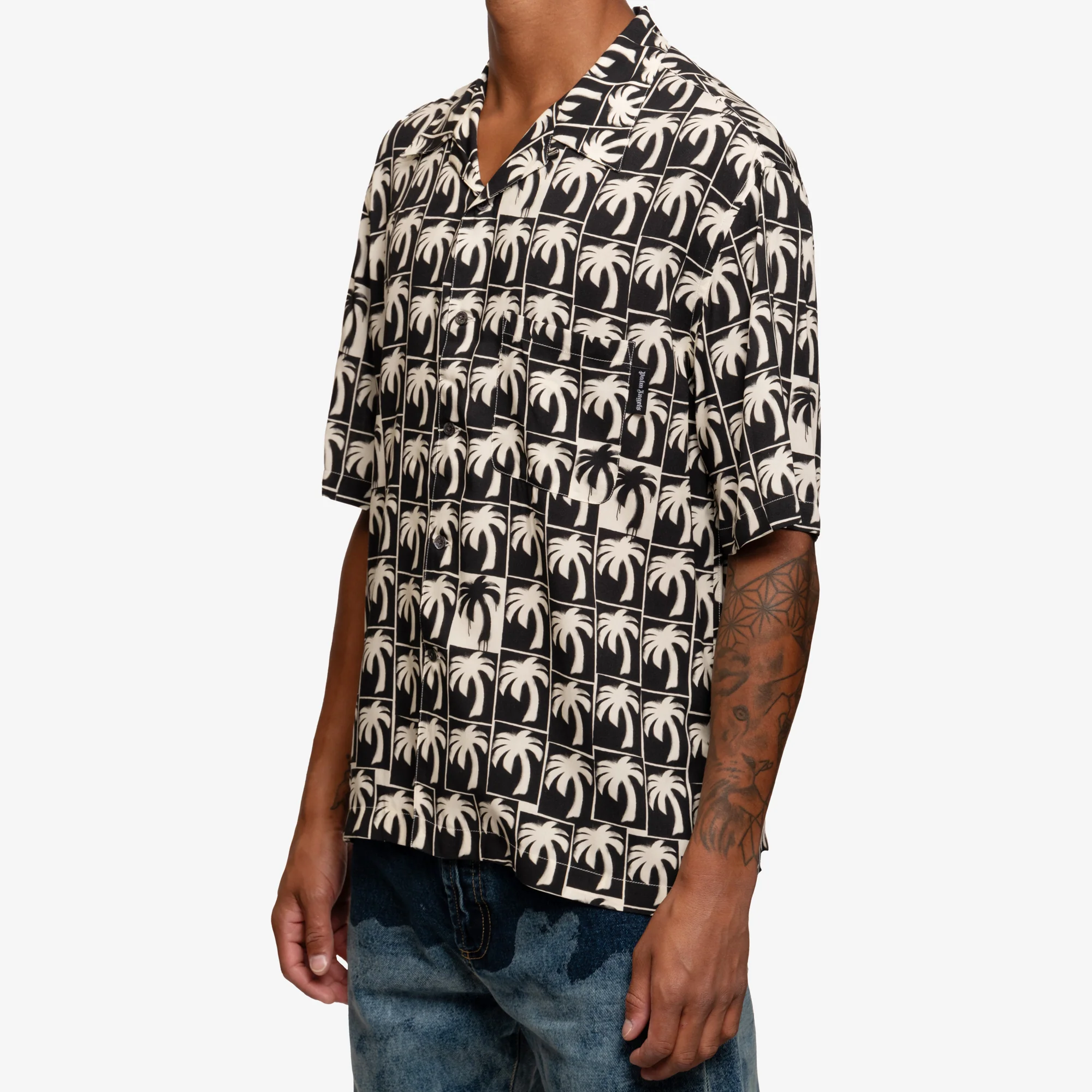 Dripping Palms Bowling Shirt - Image 3
