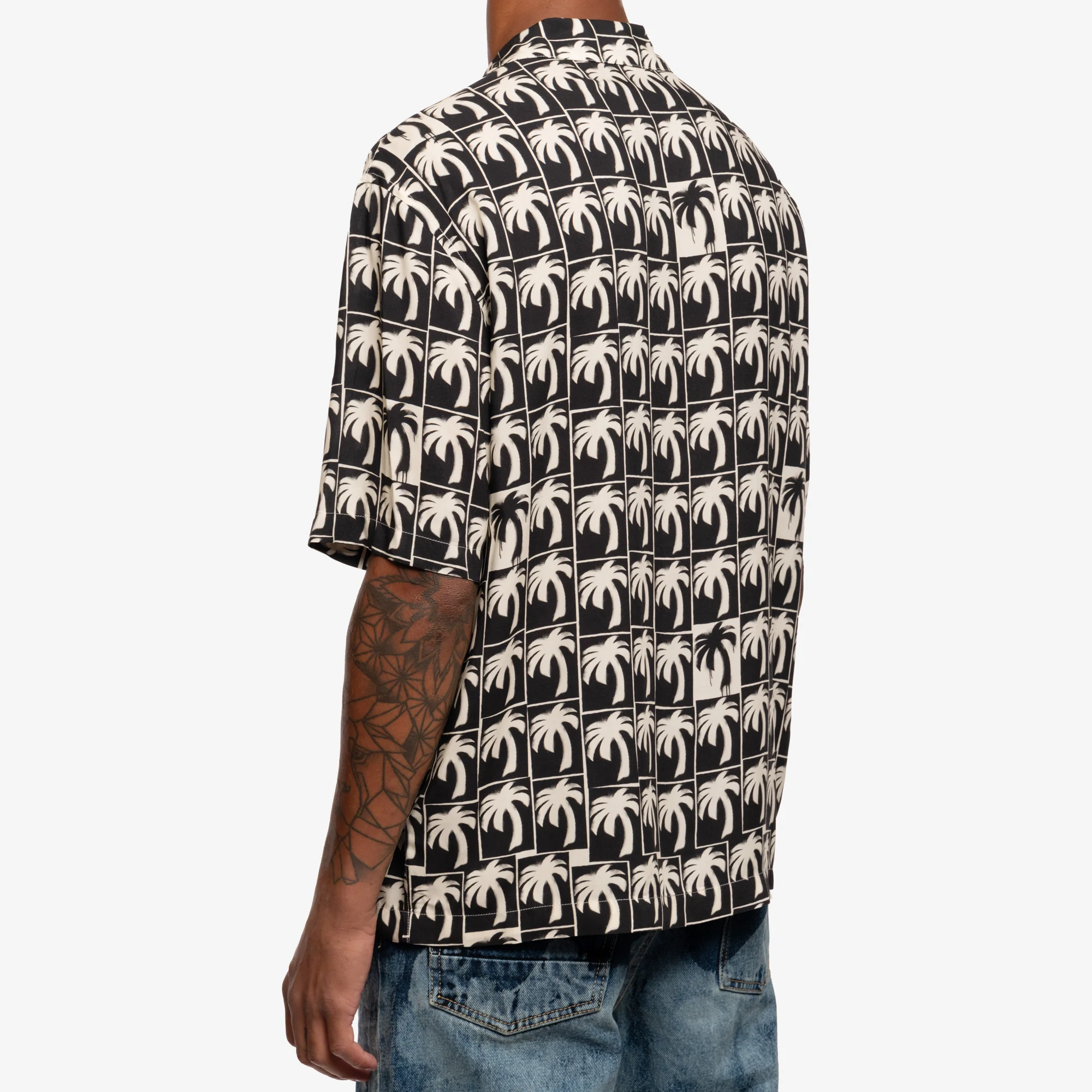 Dripping Palms Bowling Shirt - Image 4