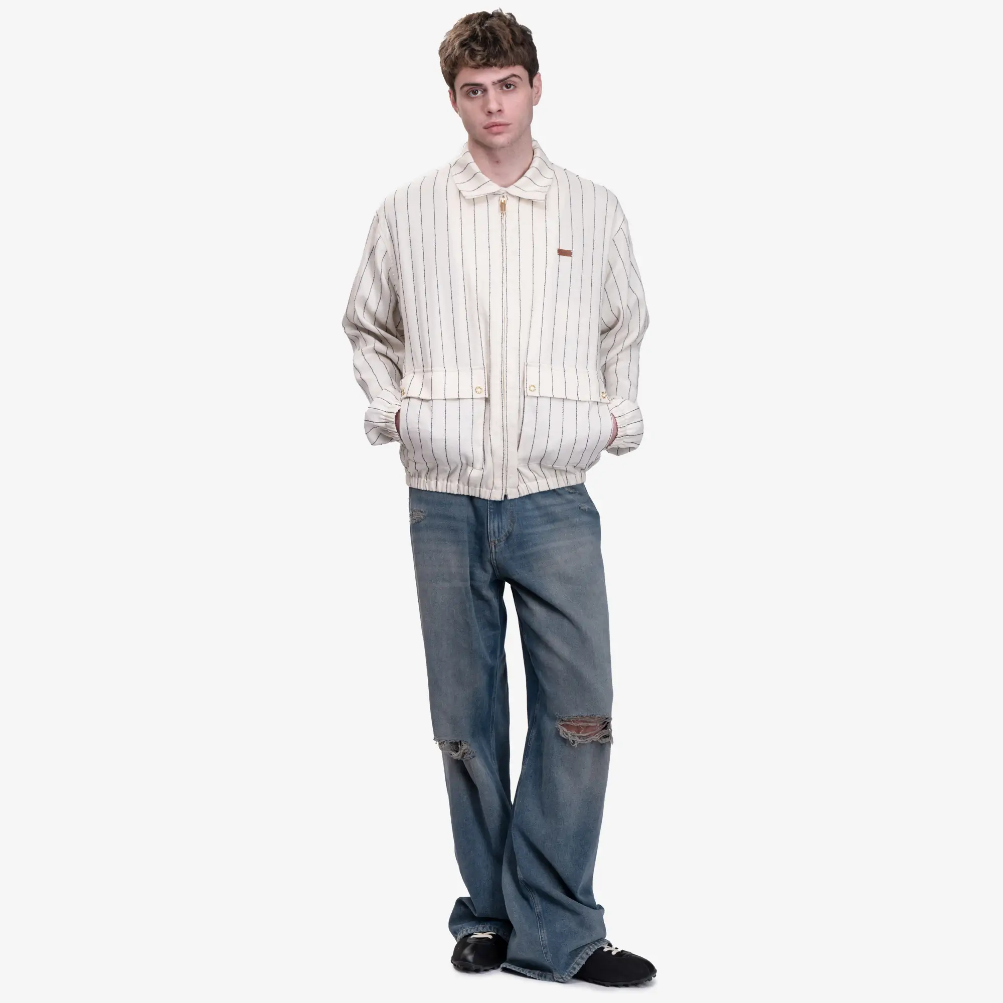 Le Blouson Drôle Rayures - Image 2