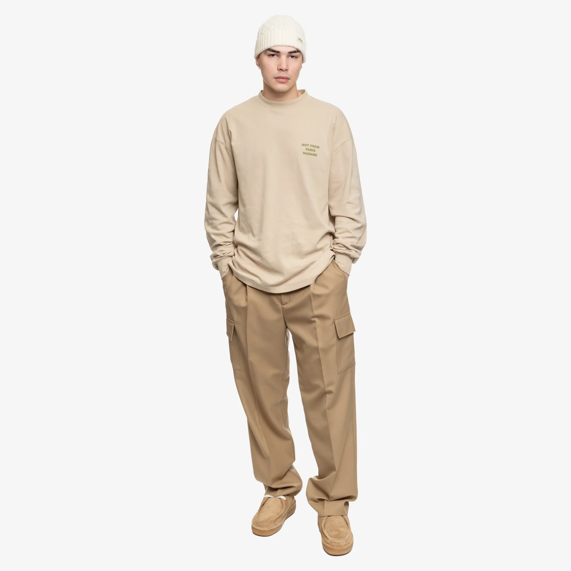 Le Pantalon Cargo Flanelle - Image 2