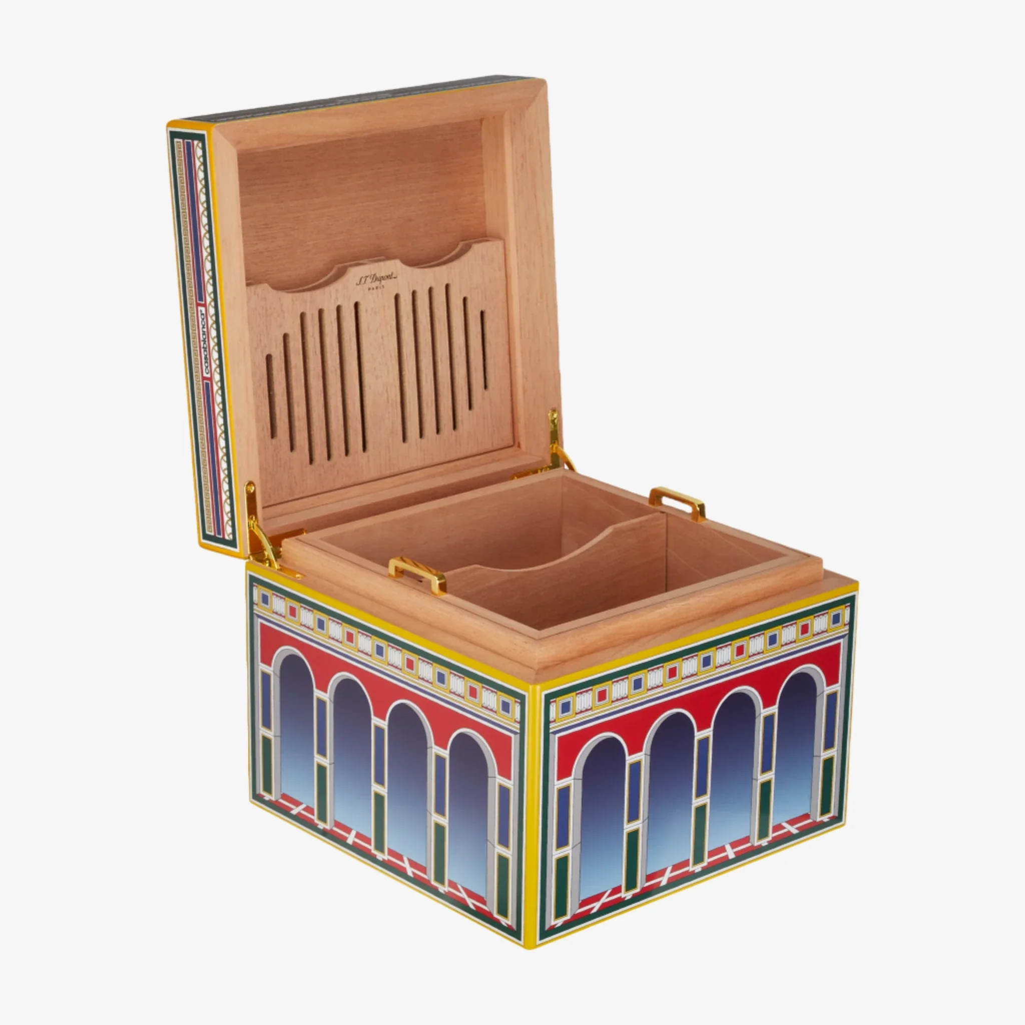 DuPont Casablanca Tennis Cube Humidor - Image 2