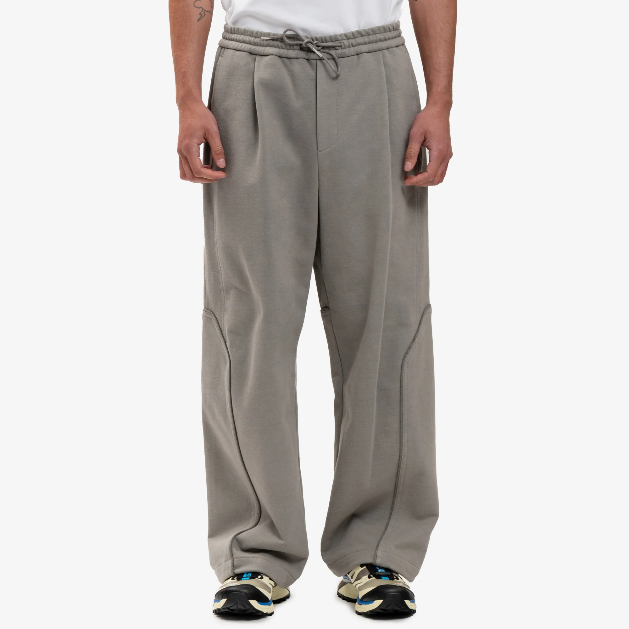 Dyed Wide Jersey Pants