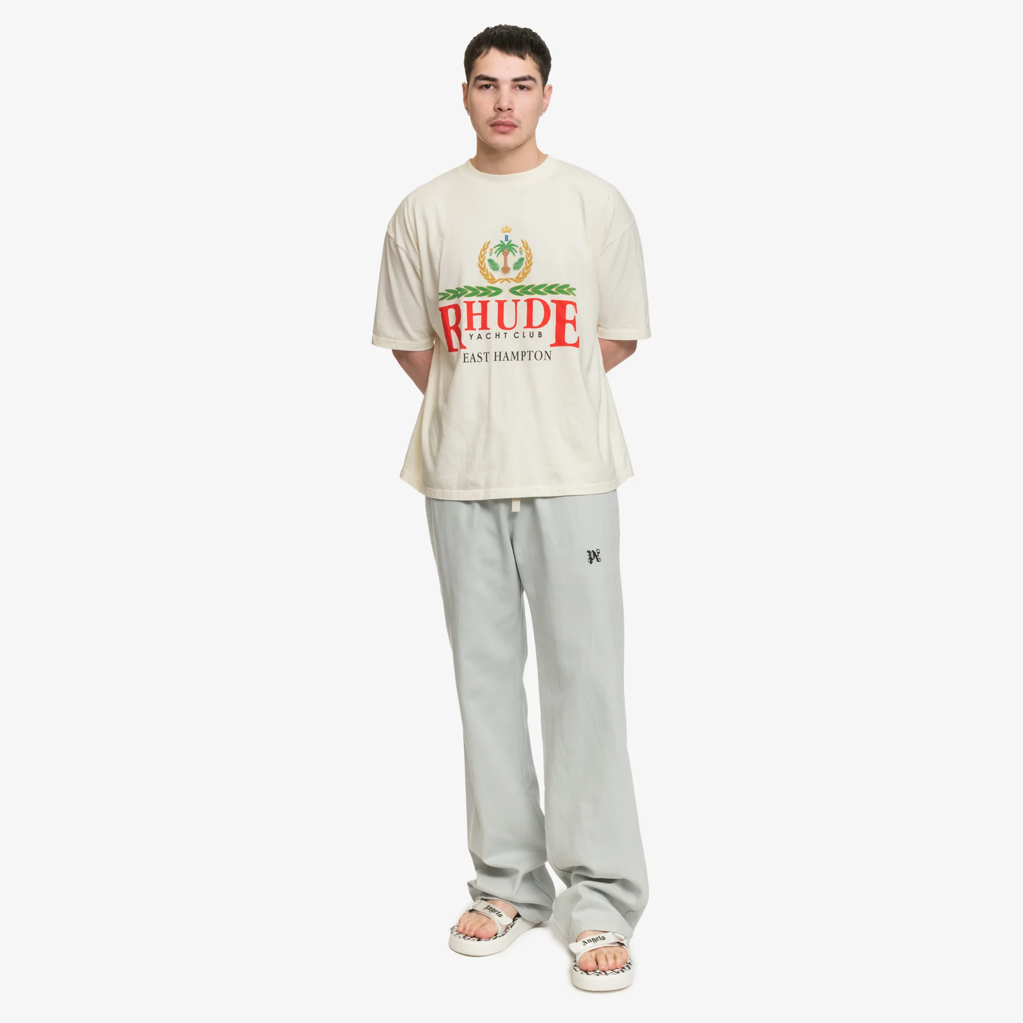 East Hampton Crest Vintage T-Shirt - Image 2