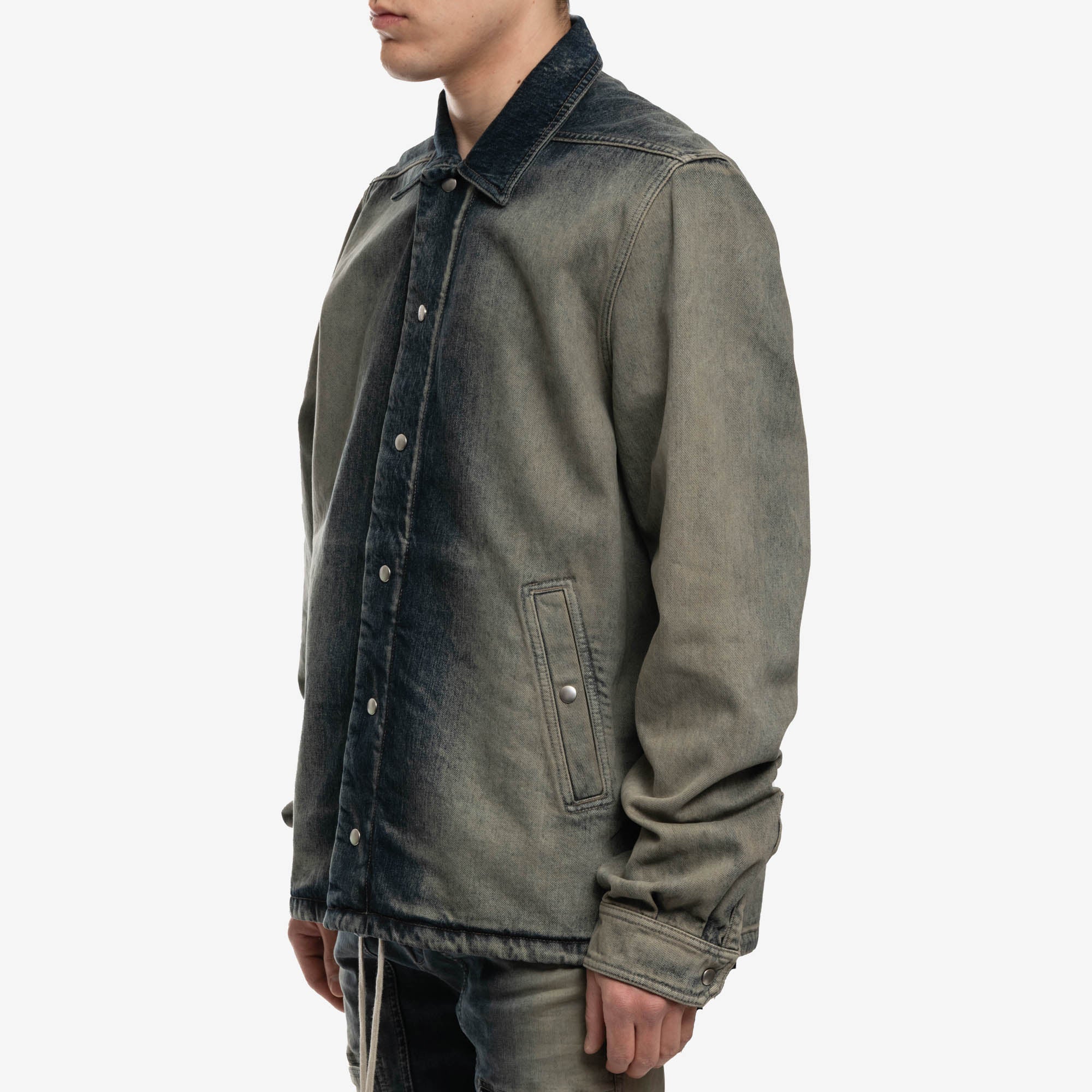 EDFU Snapfront Denim Jacket - Image 3
