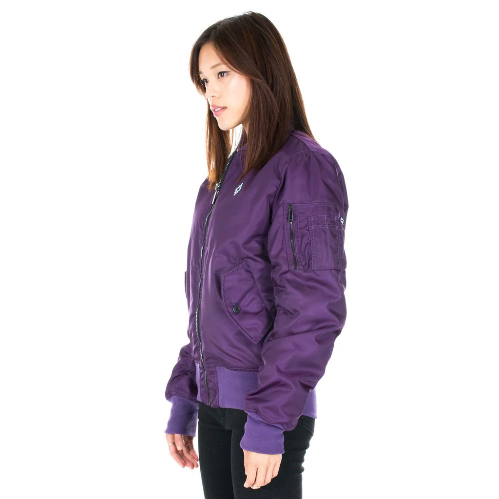 Womens Elephant Bomber Jacket - Image 2