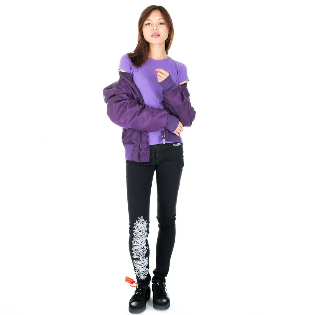 Womens Elephant Bomber Jacket - Image 4