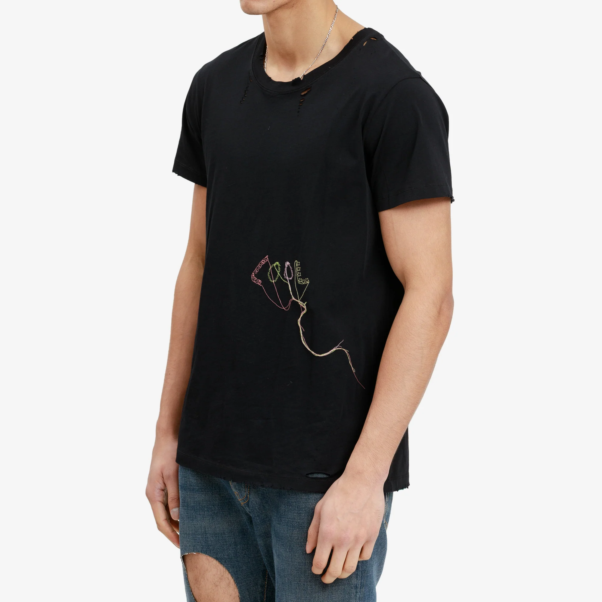 Embroidered COOL Vintage T-Shirt - Image 3