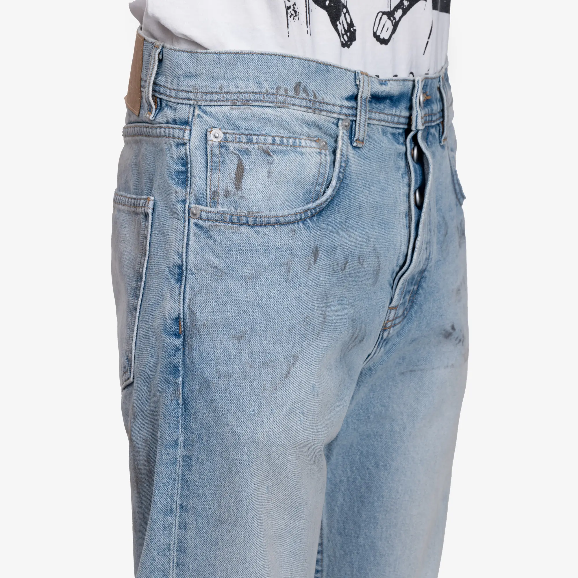 Classic Flare Leg Jeans - Image 5